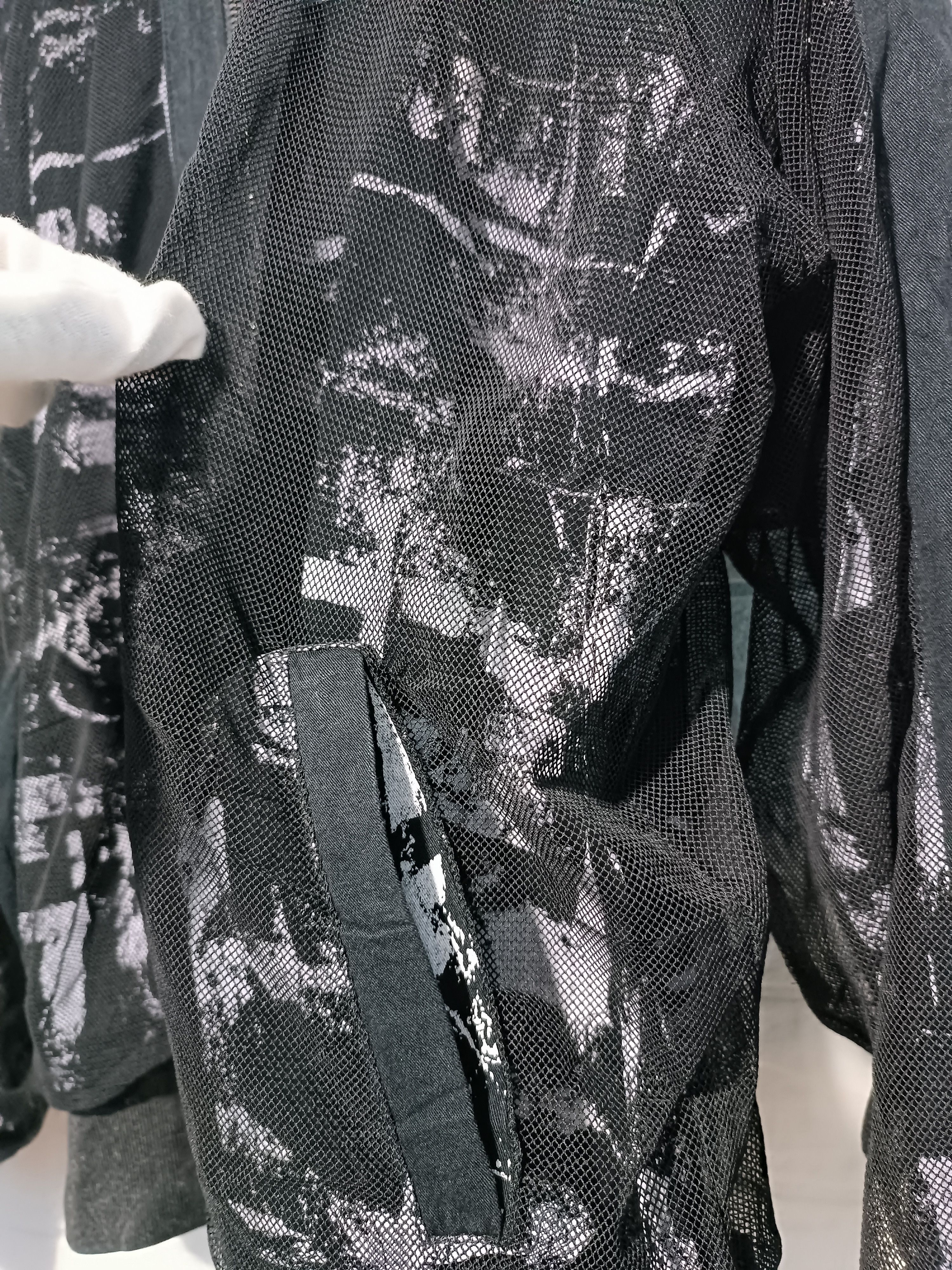 semanticdesign Sematic Design Mesh Rayon Abstract Print Bomber Jacket Size US L / EU 52-54 / 3 - 6 Thumbnail