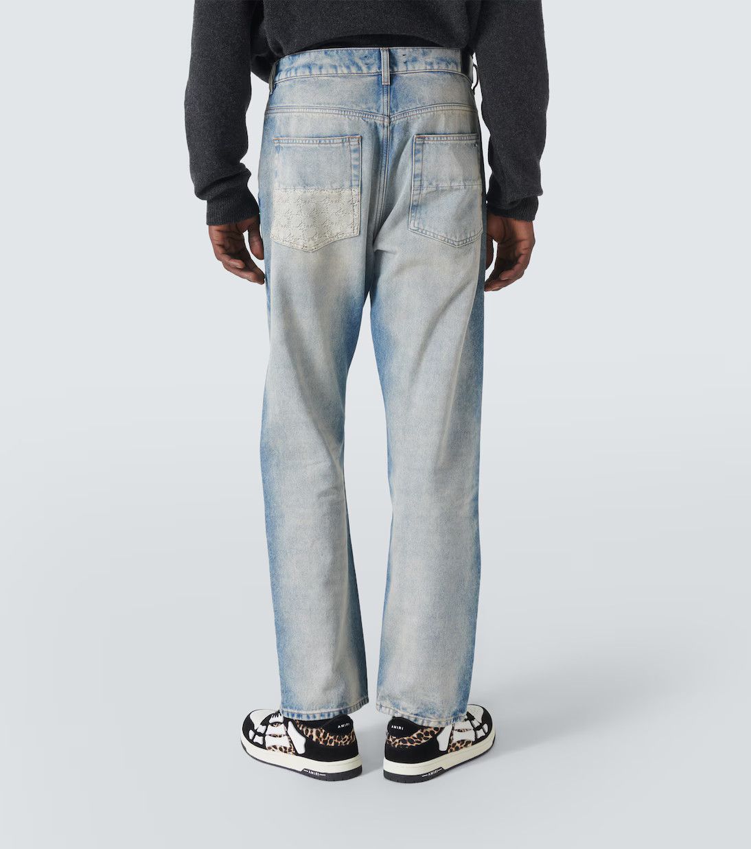 Amiri Amiri MA Quad Cuff Straight Jeans Size US 31 - 4 Thumbnail