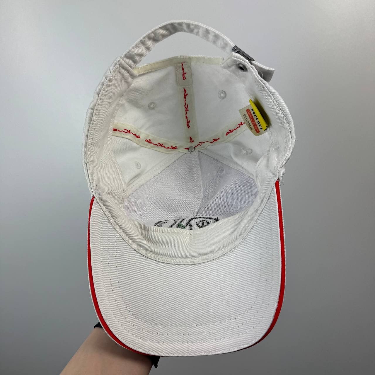 Ferrari Ferrari World Abu Dhabi Official Camel Cap White Hat Size ONE SIZE - 5 Thumbnail