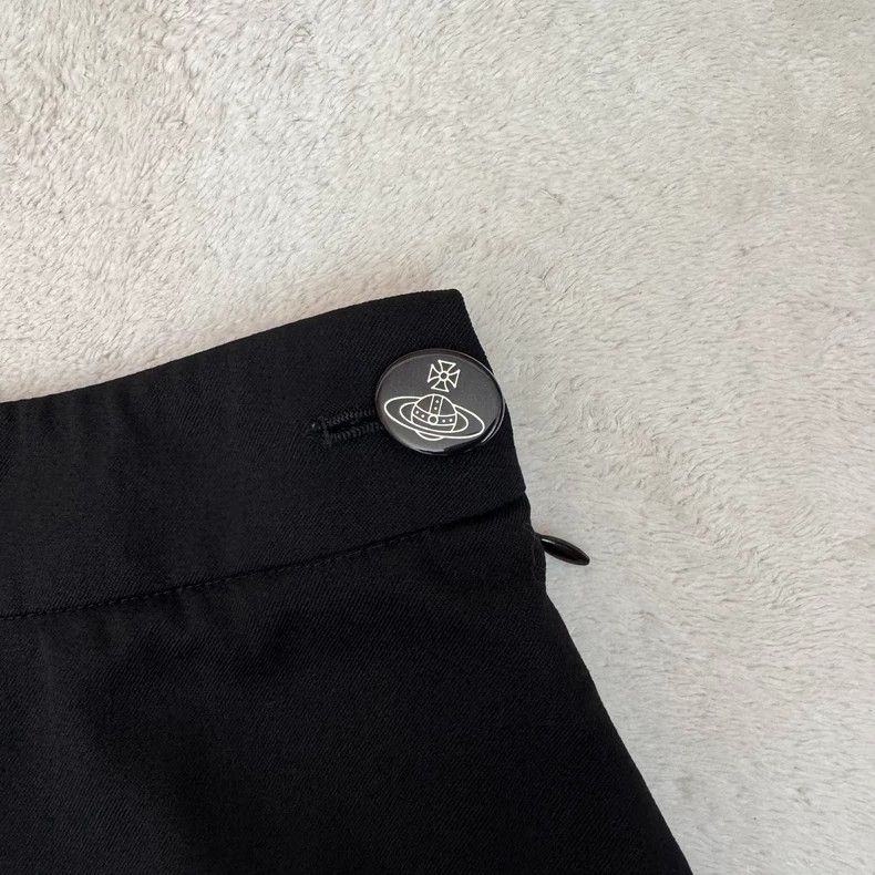 Vivienne Westwood Vivienne Westwood size1 Black wool pleated dress skirt Size 26" / US 2 / IT 38 - 5 Thumbnail