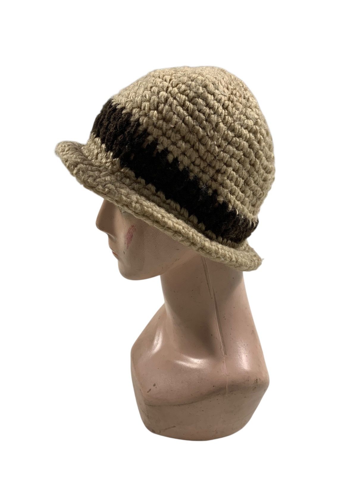 Kapital Crochet knitted handmade hats rare Size ONE SIZE - 2 Thumbnail