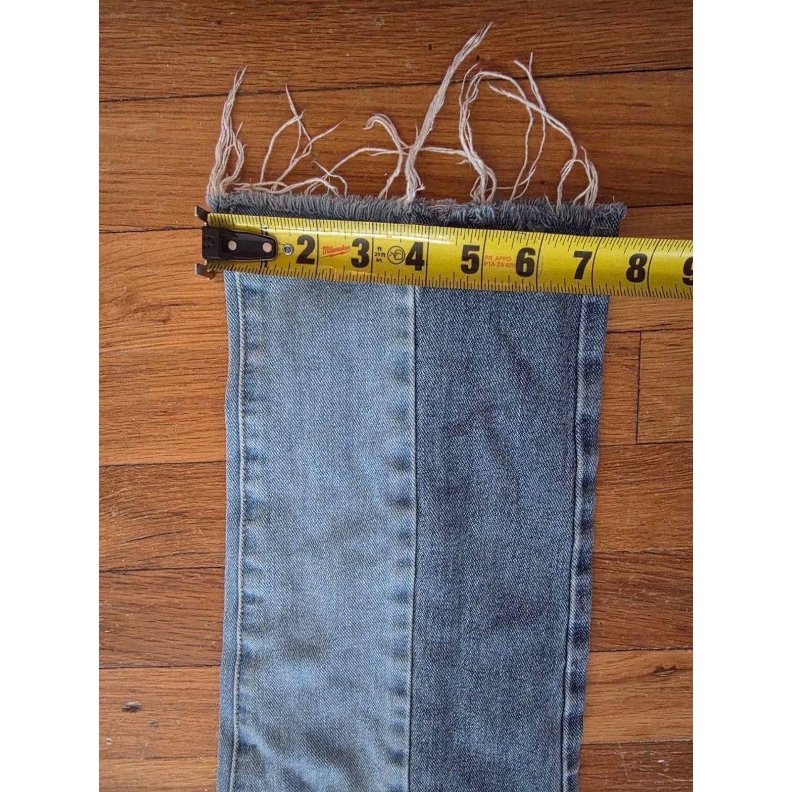 Pacsun PacSun Two Tone Y2K High Jeans Blue Size 27 A001734 Size 31" - 4 Thumbnail