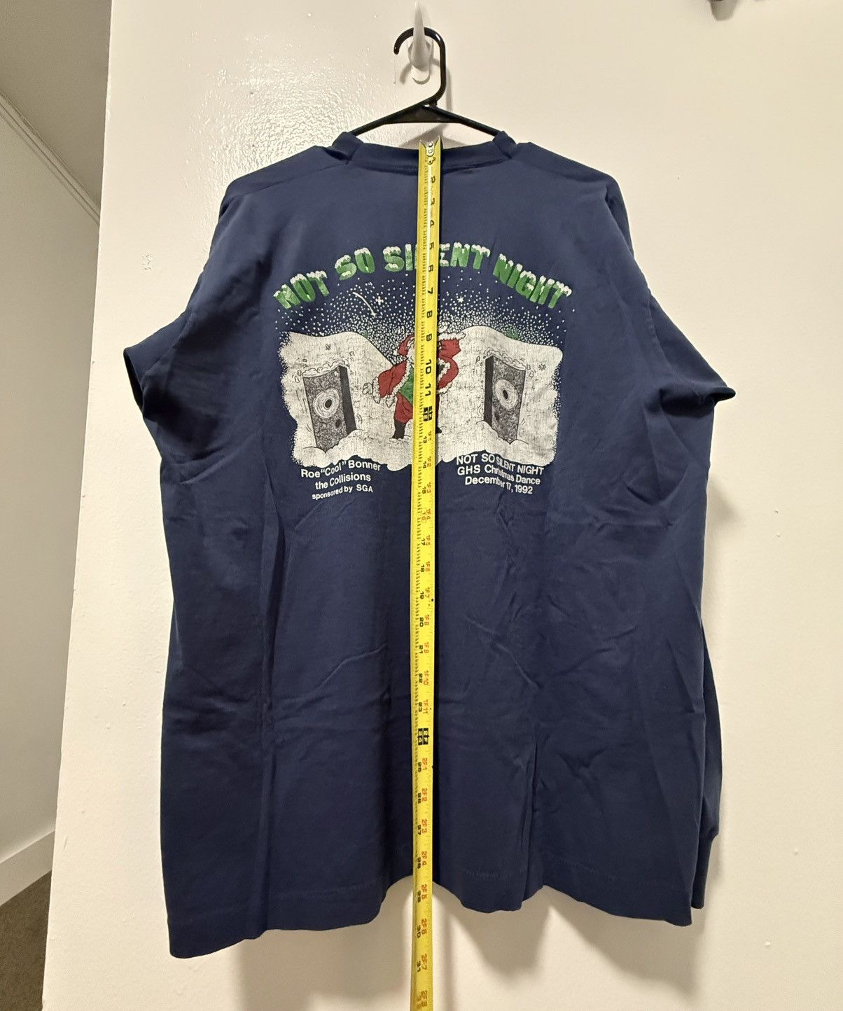 Other Vintage 1992 Single Stitch Navy long sleeve teeshirt Size US XL / EU 56 / 4 - 5 Thumbnail