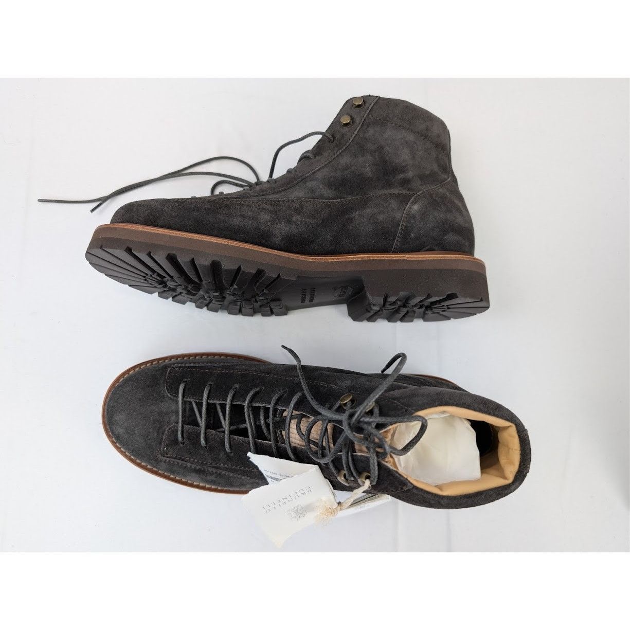 Brunello Cucinelli o1rshd1 Ankle Boots in Gray Size US 9 / EU 42 - 1 Thumbnail