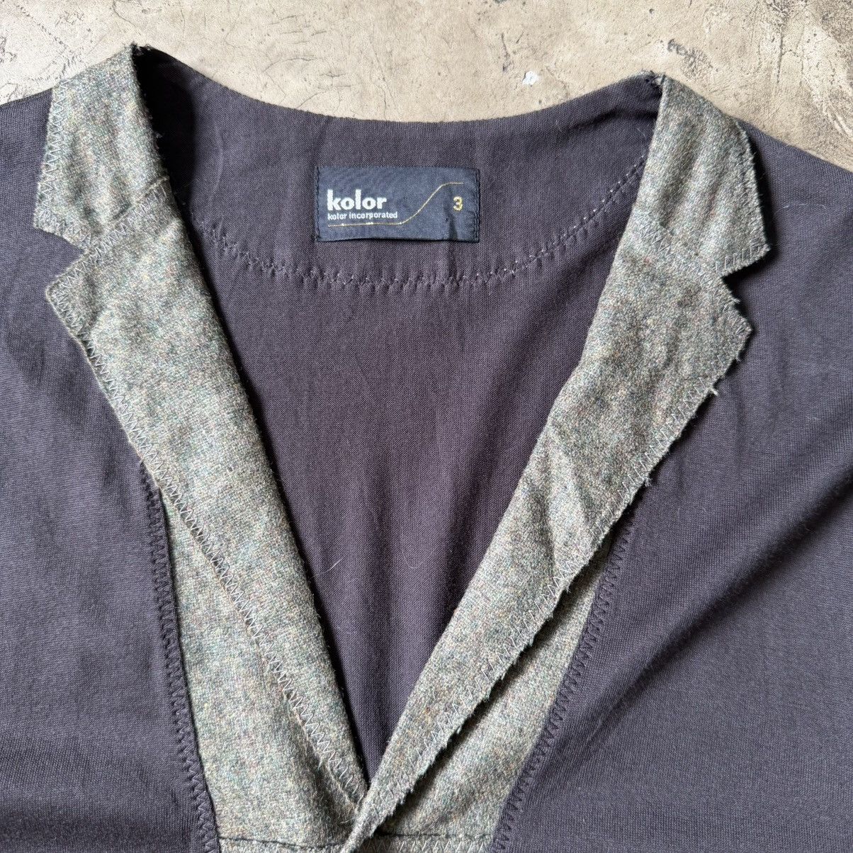 Kolor Kolor - Two Tone Cardigan Size US L / EU 52-54 / 3 - 4 Thumbnail
