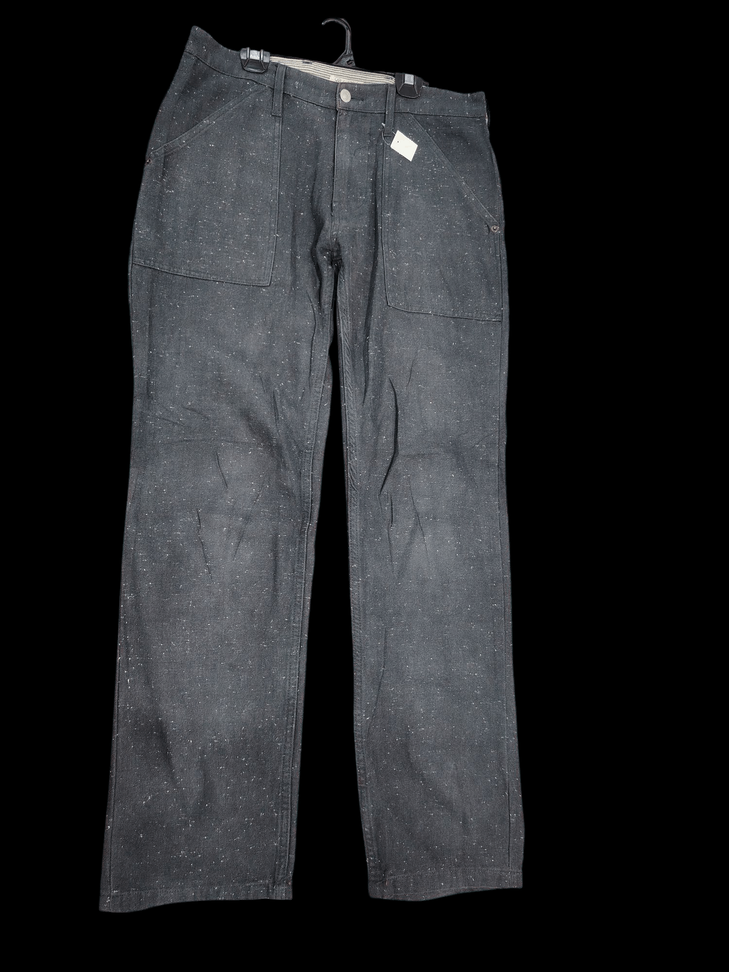 Global Work × Vintage SNOW WASH GLOBAL WORK BAKER PANTS Size US 33 - 4 Thumbnail