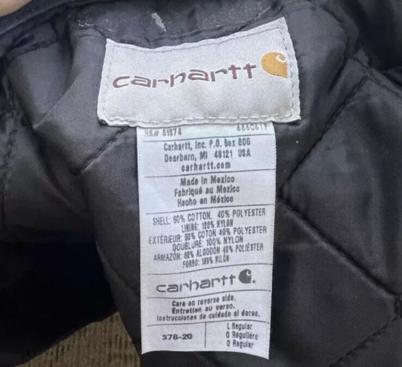 Carhartt RARE DENIM CARHARTT DETROIT JACKET Quilt lining Size US L / EU 52-54 / 3 - 5 Thumbnail