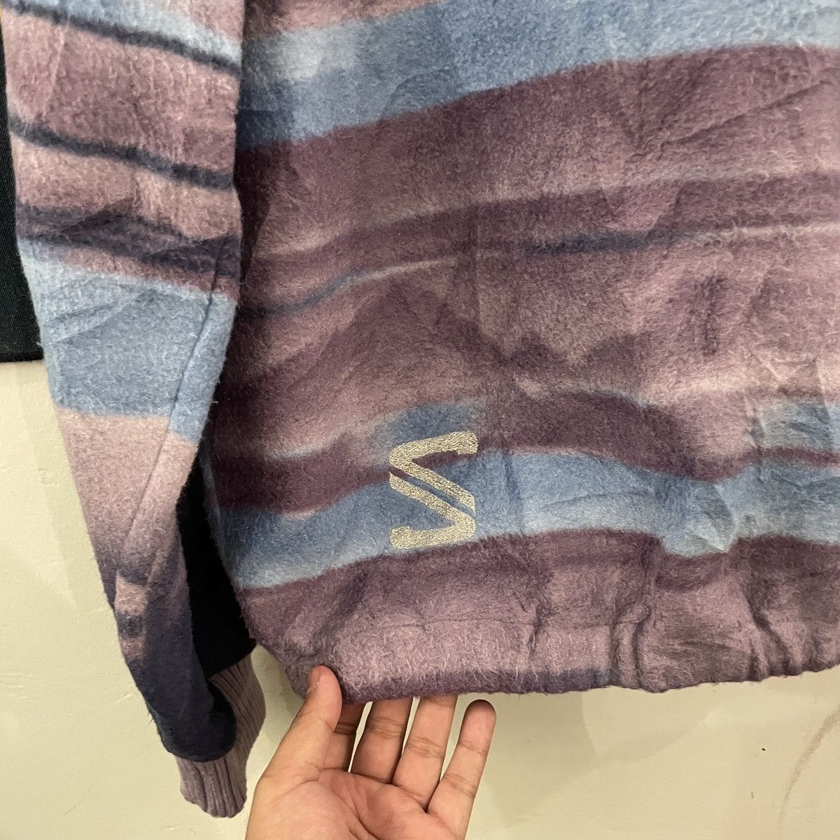 Salomon Vintage Salomon Dessine En France Fleece Sweater Size US M / EU 48-50 / 2 - 3 Thumbnail