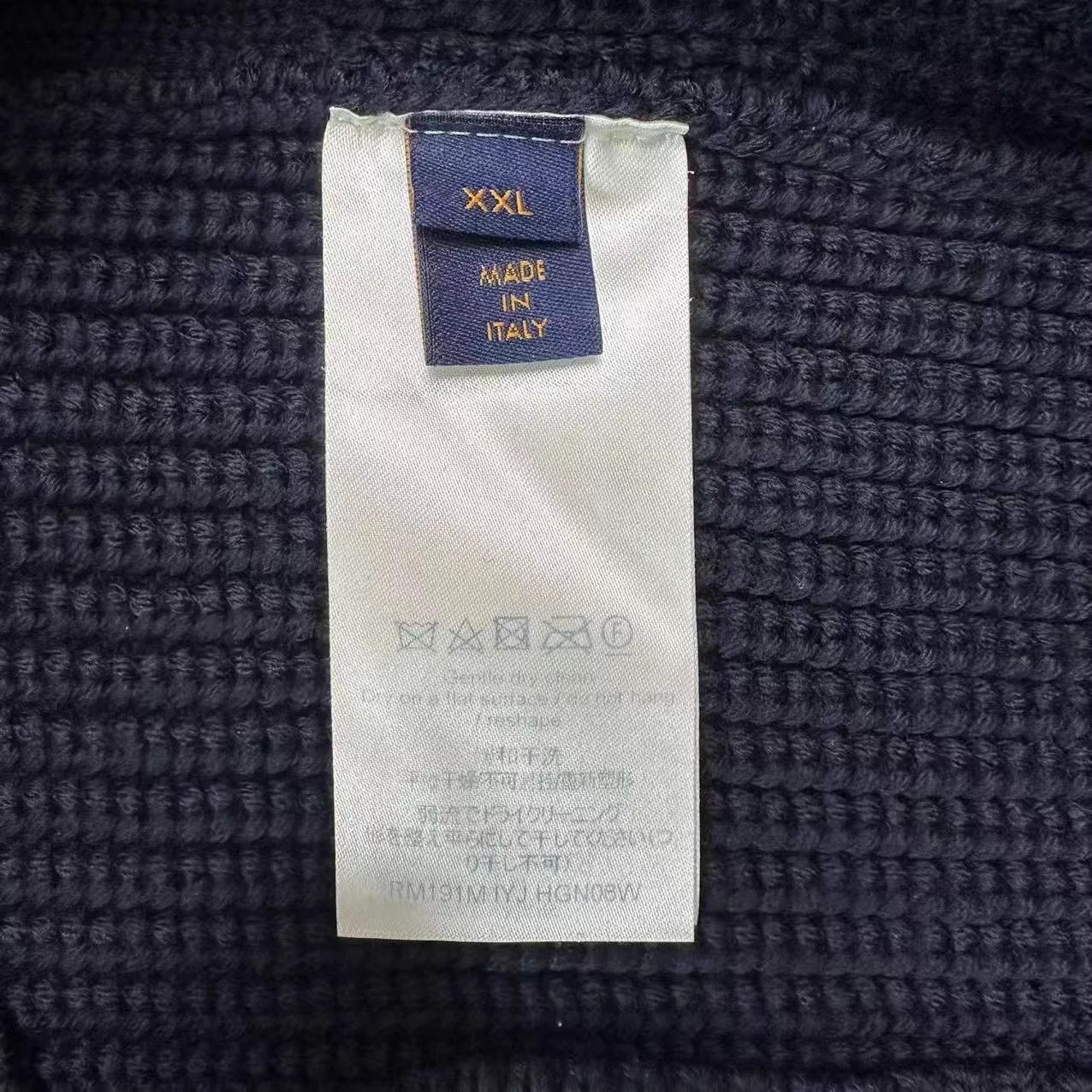 Louis Vuitton LV knit wool crew sweater XXL WL2533 Size US XXL / EU 58 / 5 - 4 Thumbnail