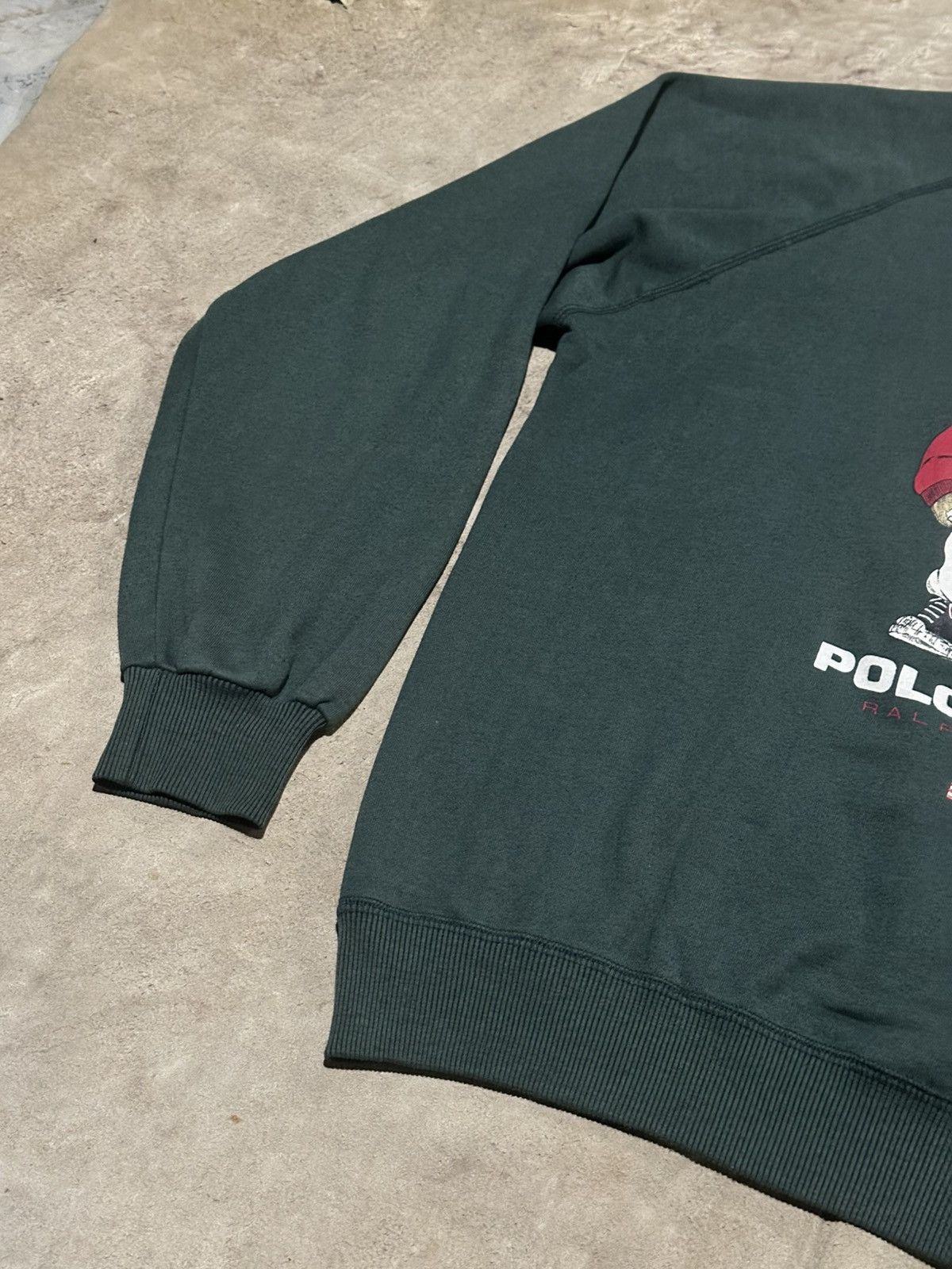 Polo Ralph Lauren Polo Ralph Lauren Polo Sport basketball bear green 90s Size US L / EU 52-54 / 3 - 4 Thumbnail