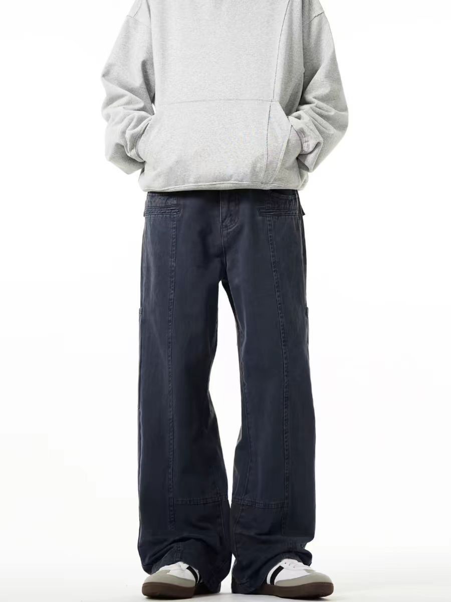 Japanese Brand × Vintage High Street Vintage Loose Jeans Blue Size US 31 - 3 Thumbnail