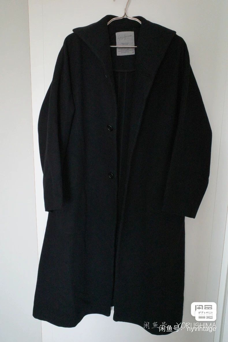 Yohji Yamamoto Yohji Yamamoto Dropped shoulder wool jacket Size S / US 4 / IT 40 - 4 Thumbnail