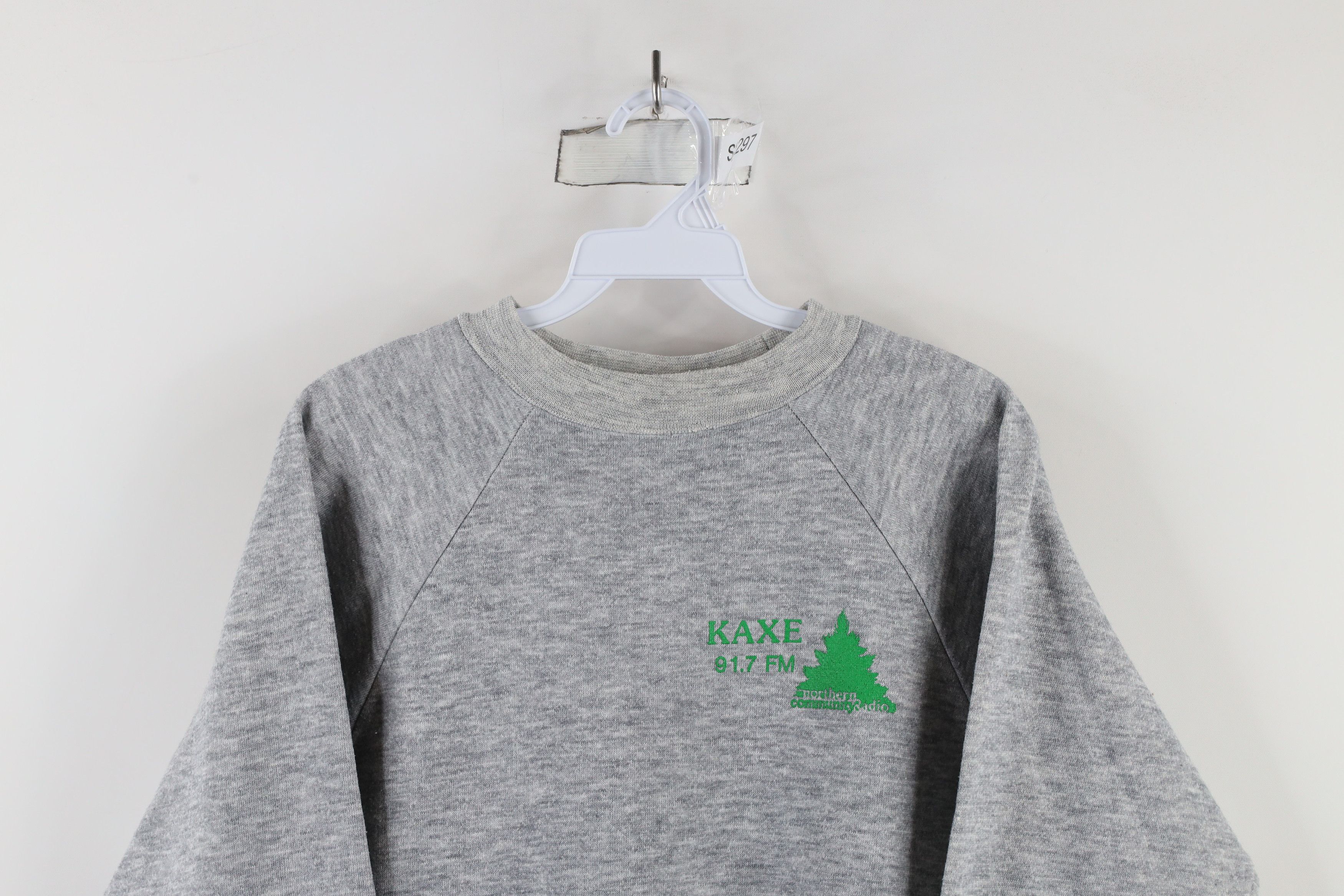 Vintage Vintage 70s 80s KAXE 91.7 FM Radio Triblend Sweatshirt USA Size US M / EU 48-50 / 2 - 2 Thumbnail