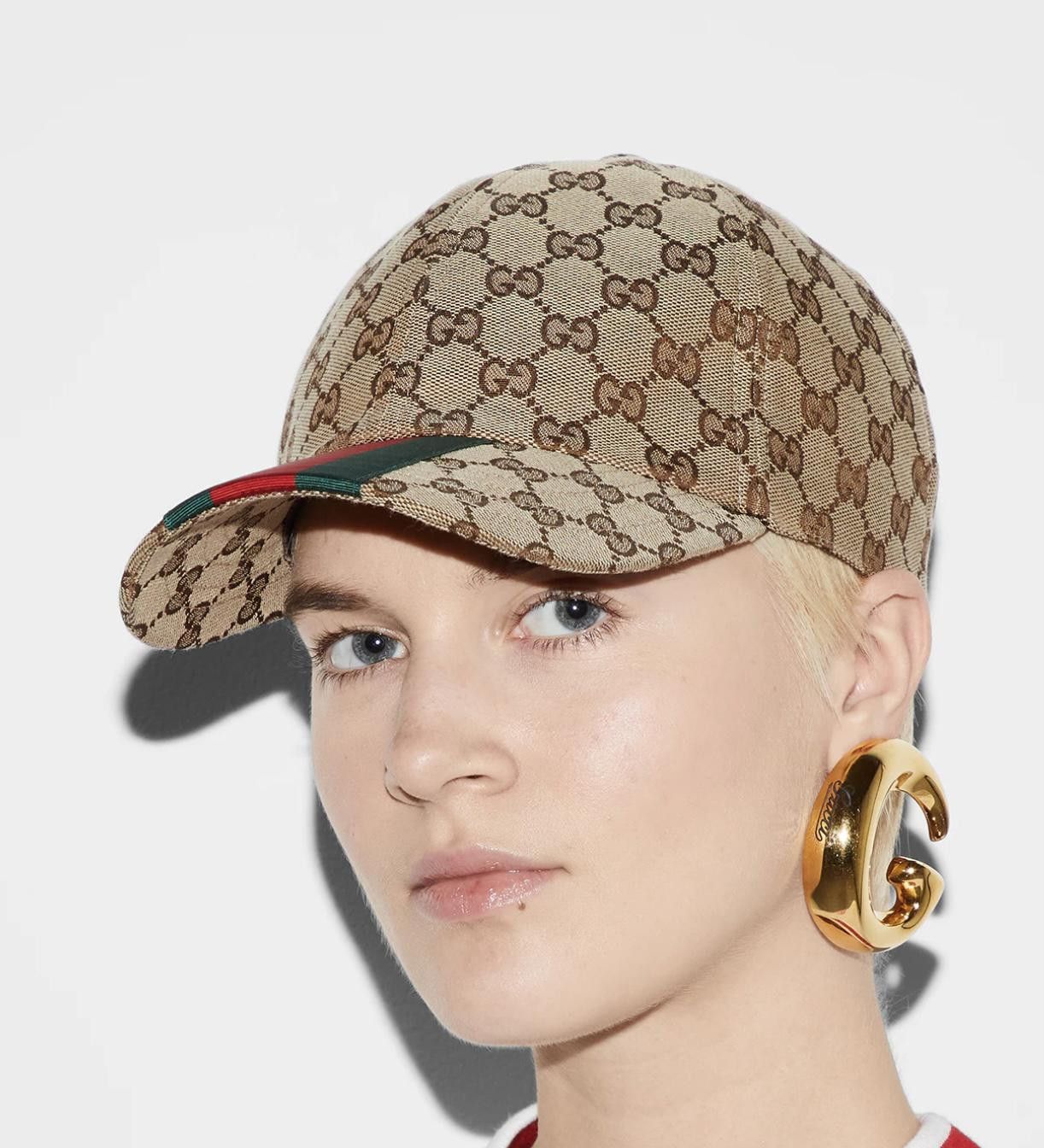 Gucci GUCCI ORIGINAL GG BASEBALL HAT SIZE L Size ONE SIZE - 2 Thumbnail