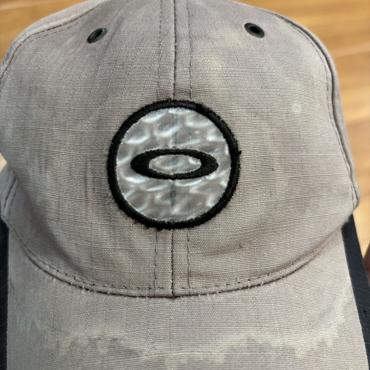 Oakley × Vintage Vintage ΟaκΙey Sun Fade Strapback Hat Size ONE SIZE - 4 Thumbnail