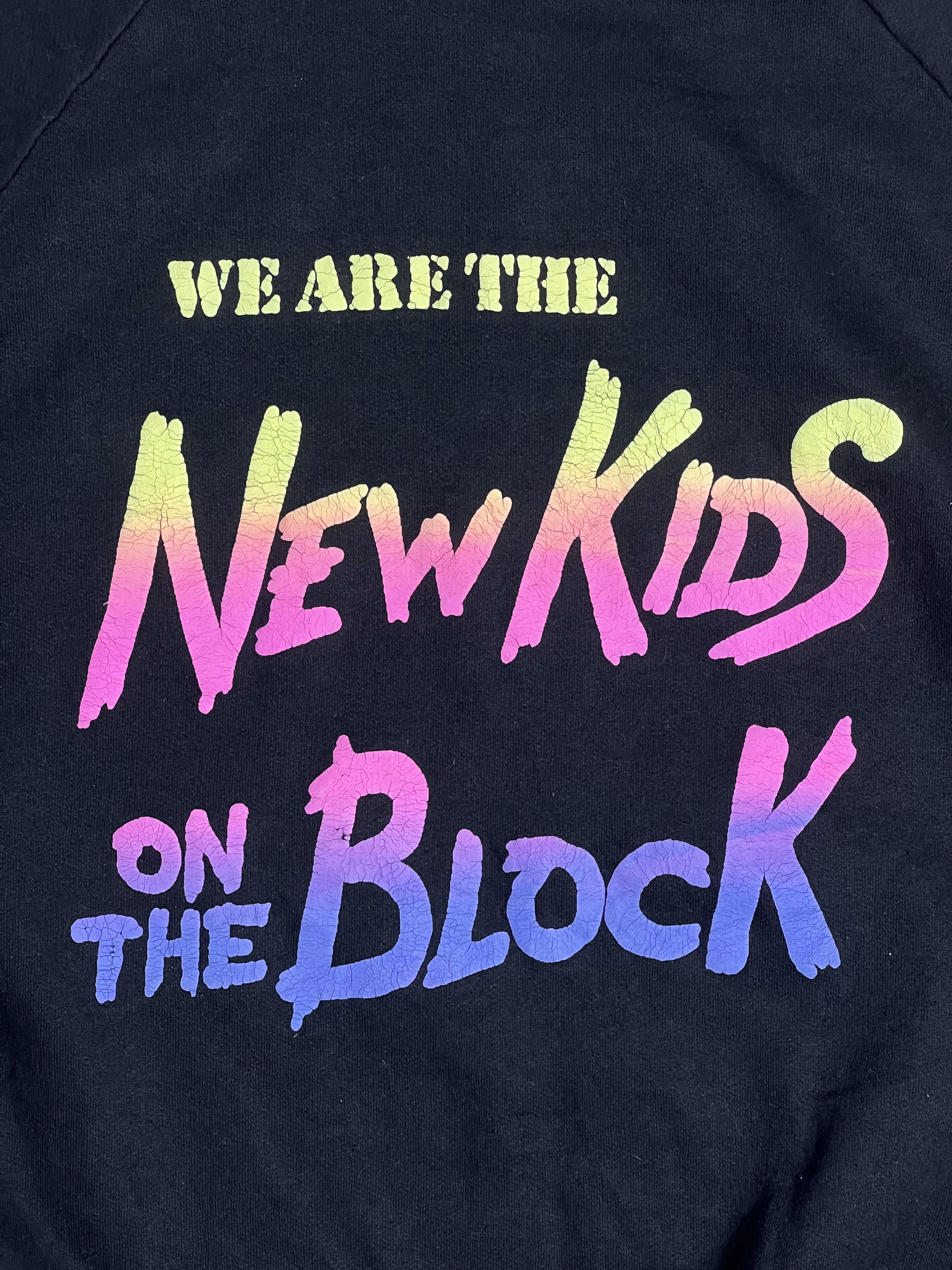 Band Tees Vintage 80s New Kids On The Block Boy Band Promo (M) GTMD935 Size US M / EU 48-50 / 2 - 2 Thumbnail
