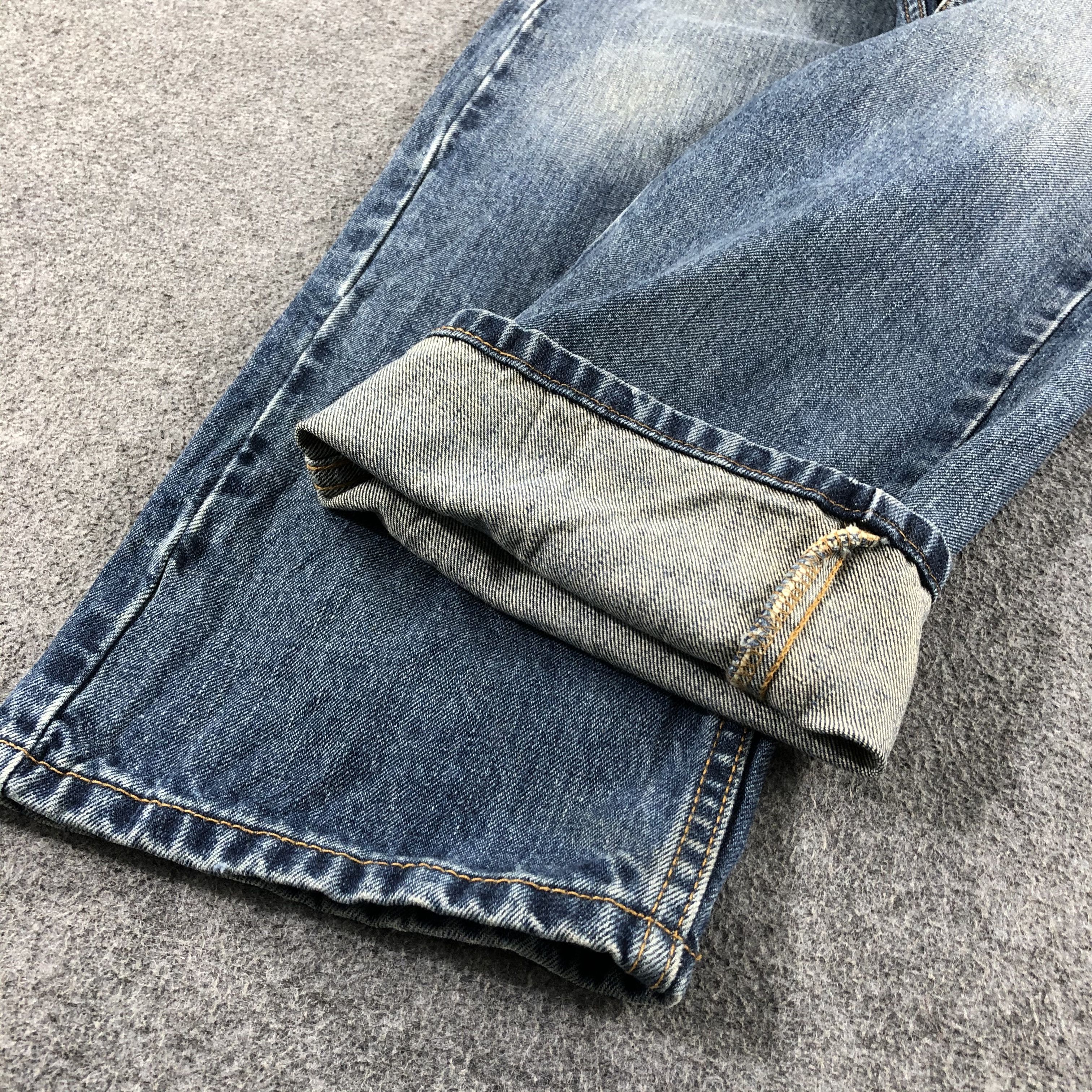 Levi's Vintage Blue Wash Levis 505 Jeans-J2663 Size US 34 / EU 50 - 6 Thumbnail