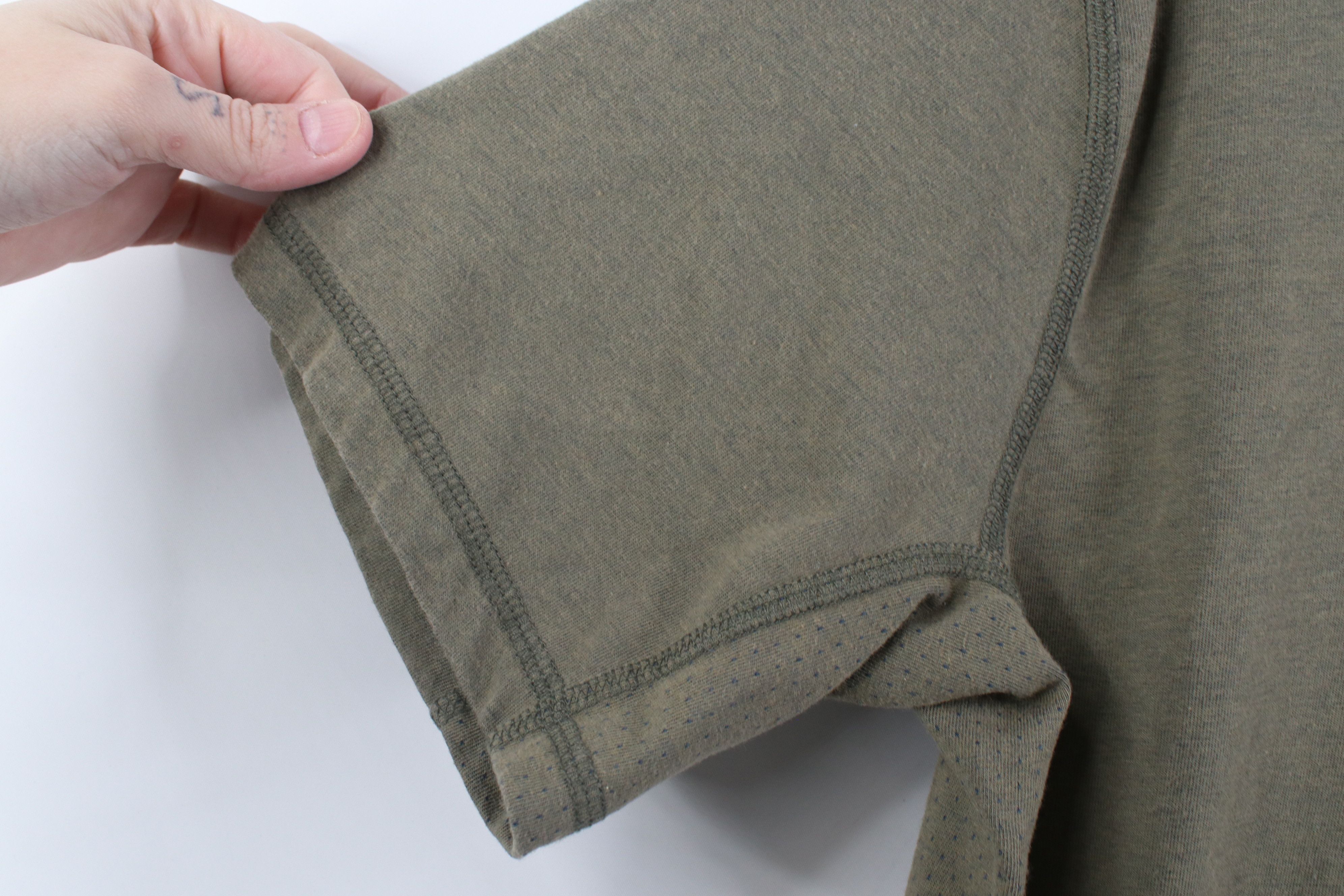 Carhartt Y2K Carhartt Force Fit Thermal Knit Pocket T-Shirt Green Size US S / EU 44-46 / 1 - 9 Thumbnail