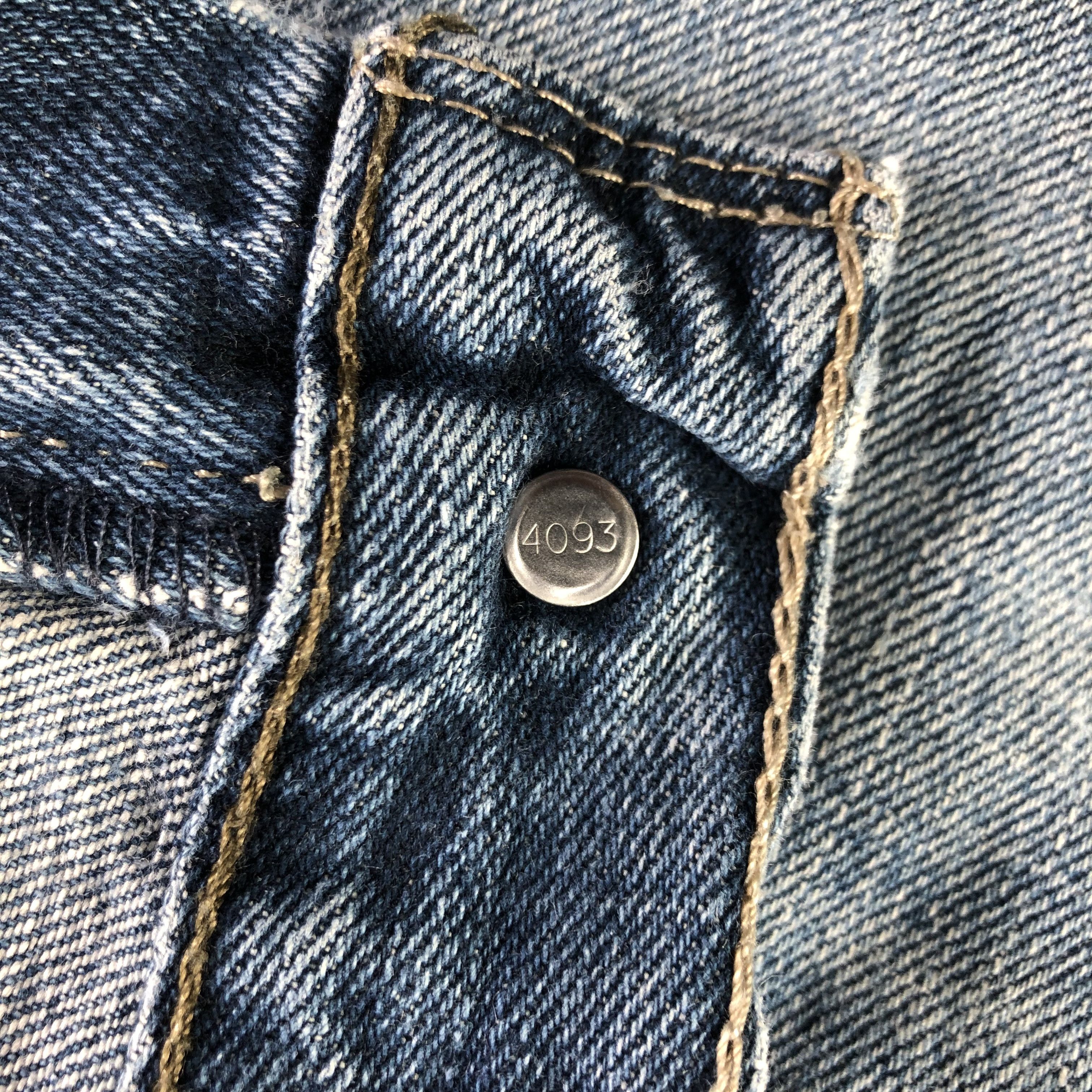 Levi's Vintage Blue Wash Levis 527 Flare Jeans-J3149 Size US 34 / EU 50 - 10 Thumbnail