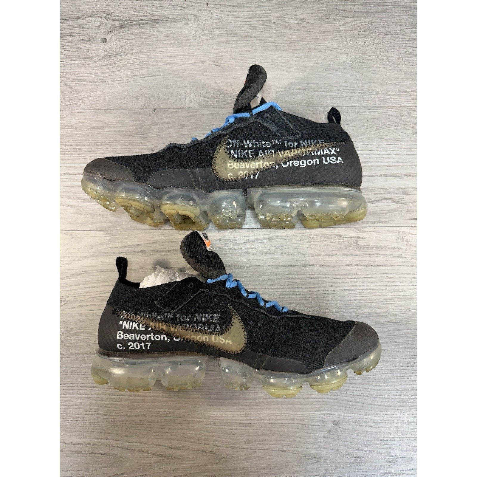 Nike × Off-White Off-White x Nike Air VaporMax Part 2 - Size 12 Size US 12 / EU 45 - 3 Thumbnail