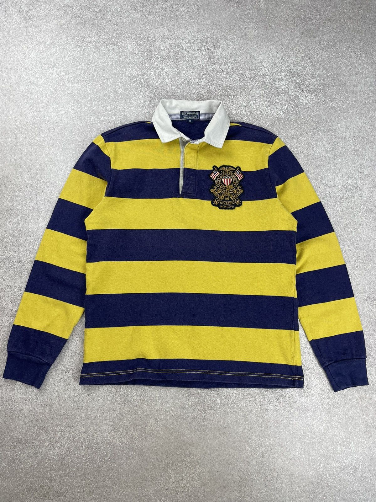 Vintage Polo Jeans Company Ralph Lauren Rugby Long Sleeve