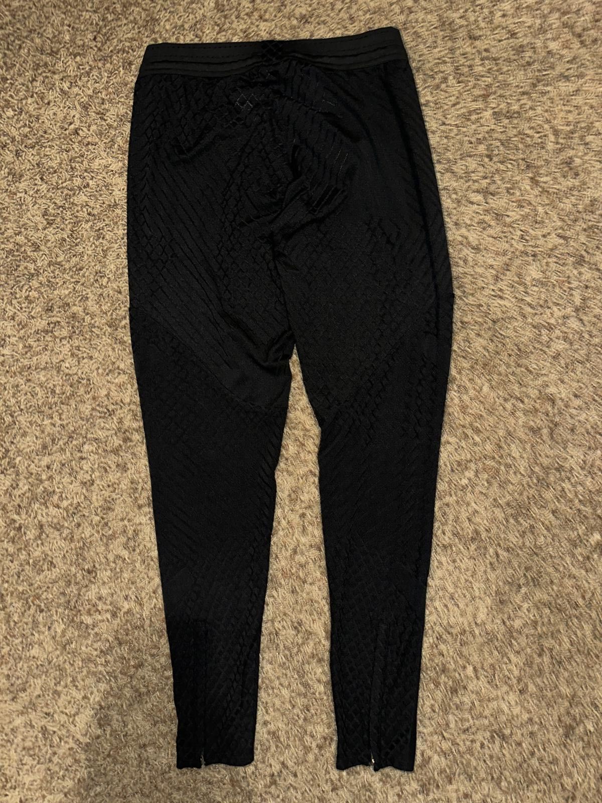 Nike Nike Women Vprknit Black Professional Running Pants Sample Size 28" / US 6 / IT 42 - 6 Thumbnail