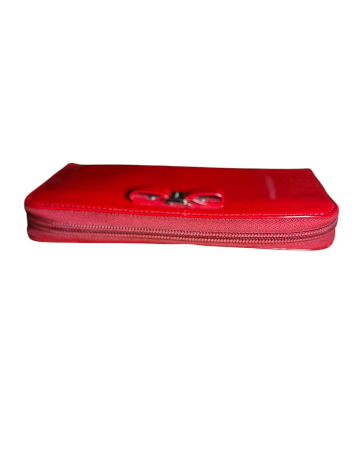Salvatore Ferragamo Salvatore Ferragamo Ginny Red with Bow new condition Size ONE SIZE - 14 Thumbnail
