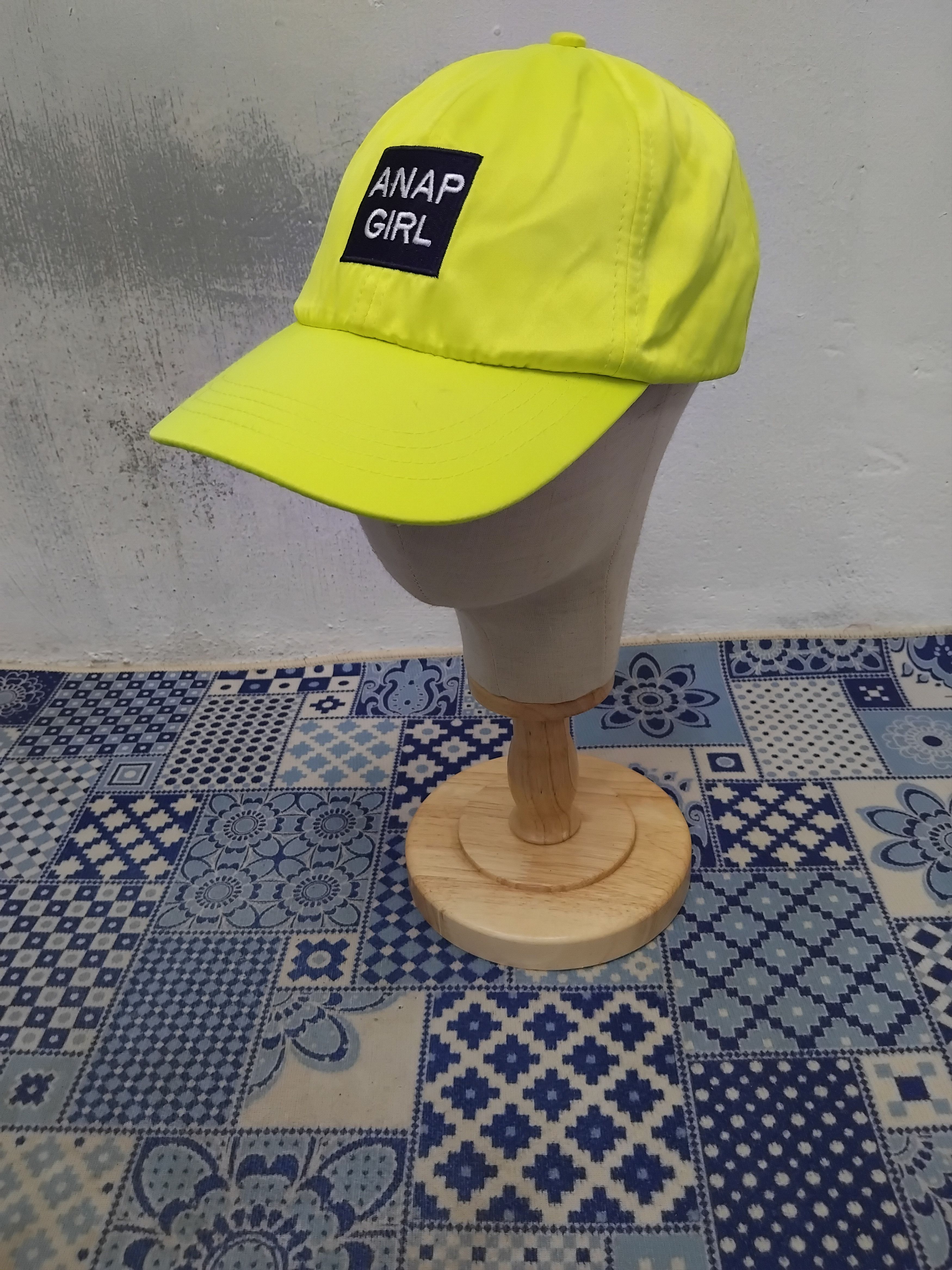 Japanese Brand Anap girl green streetwear cap Size ONE SIZE - 1 Thumbnail