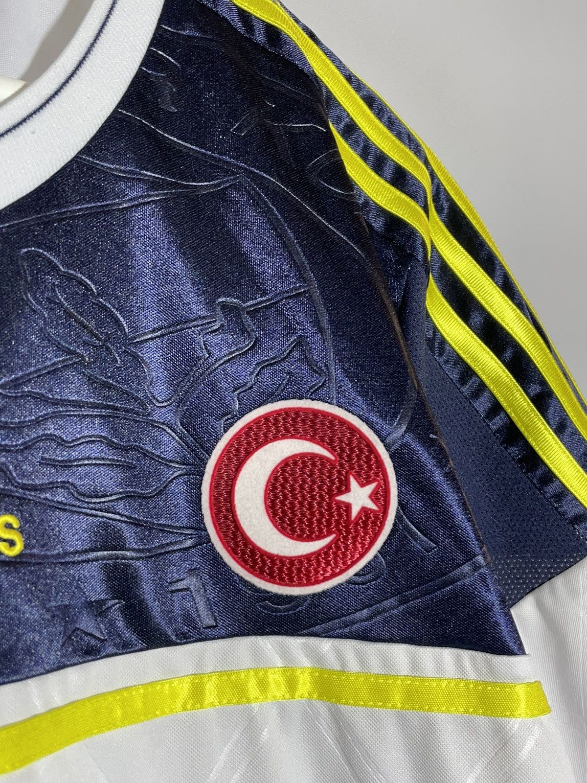 Adidas Fenerbahce Adidas 2013/14 Away Y2k Streetwear Football Shirt Size US L / EU 52-54 / 3 - 6 Thumbnail