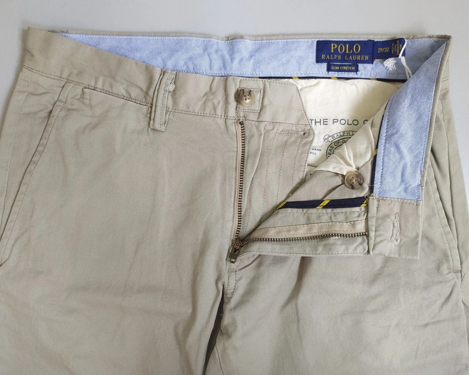 Polo Ralph Lauren Polo Ralph Lauren Slim Stretch Fit Chino Trouser FTP 0001 Size US 29 - 4 Thumbnail