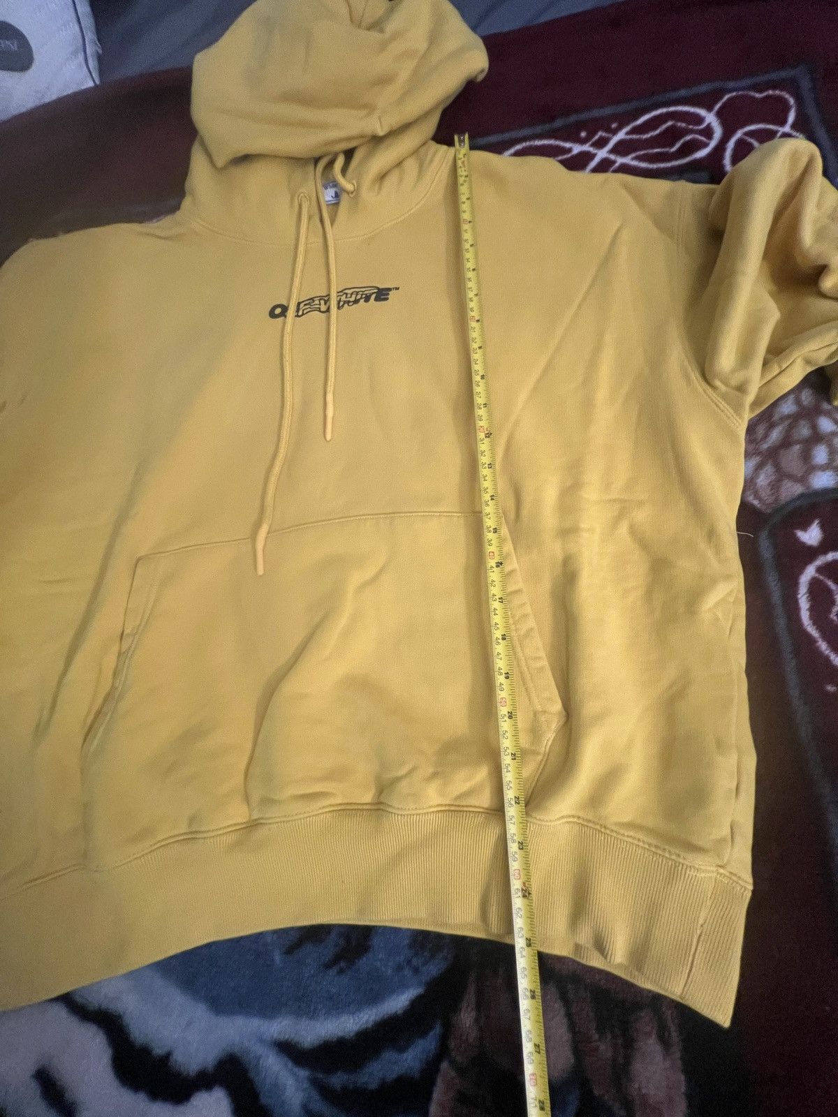 Off-White Off White Hoodie Yellow Size US XL / EU 56 / 4 - 7 Thumbnail