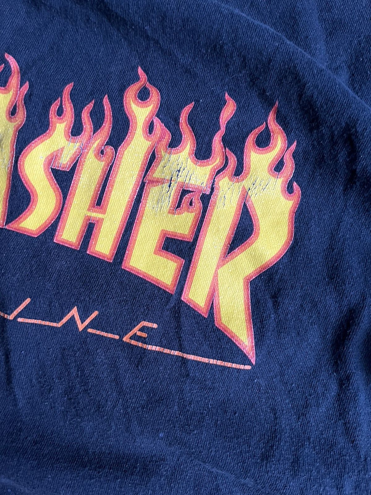 Thrasher × Vintage Vintage Thrasher Flame Logo Tee Size US M / EU 48-50 / 2 - 6 Thumbnail