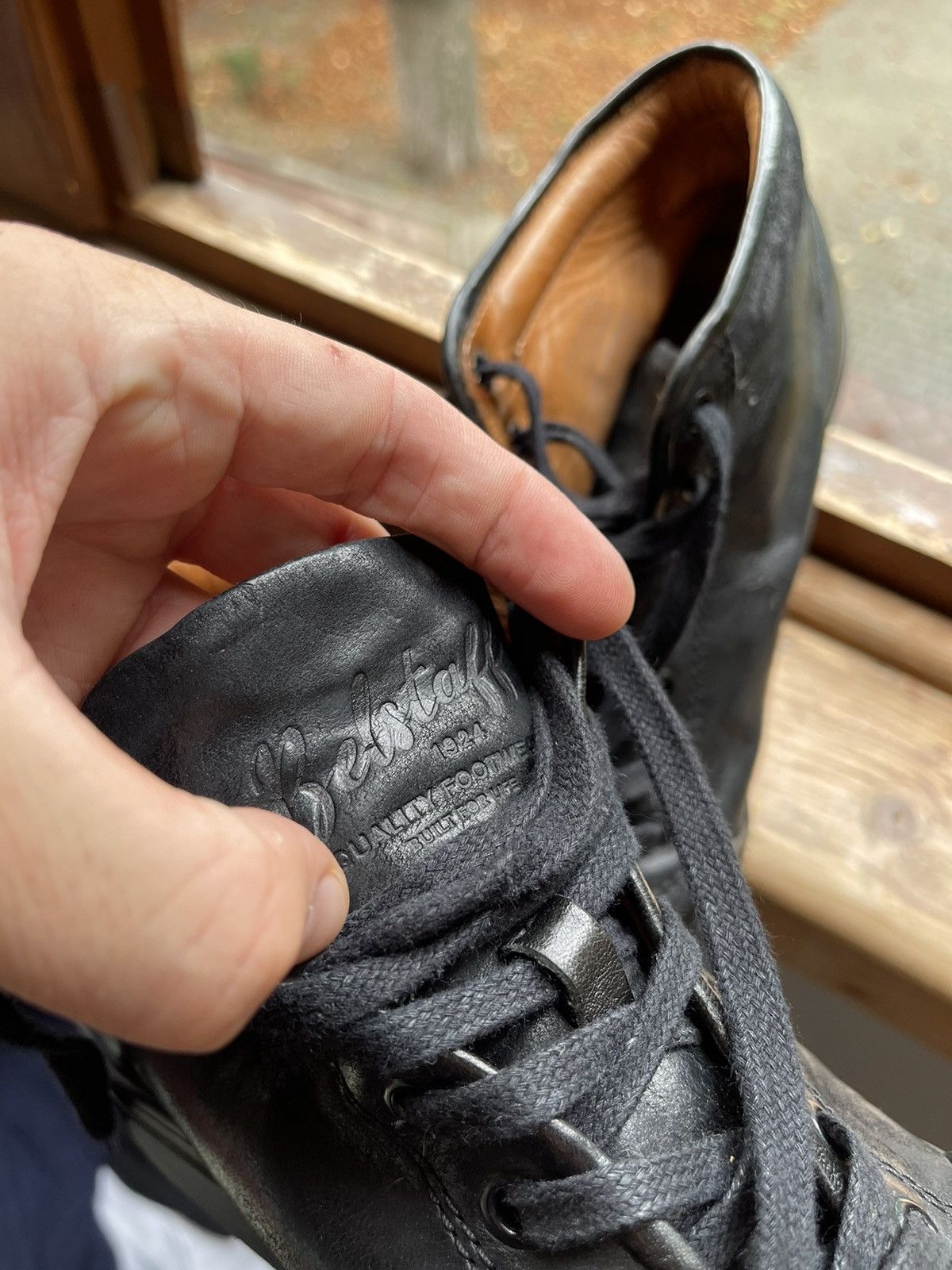 Belstaff × Vintage Luxury high top sneakers leather Belstaff Size US 8 / EU 41 - 8 Thumbnail