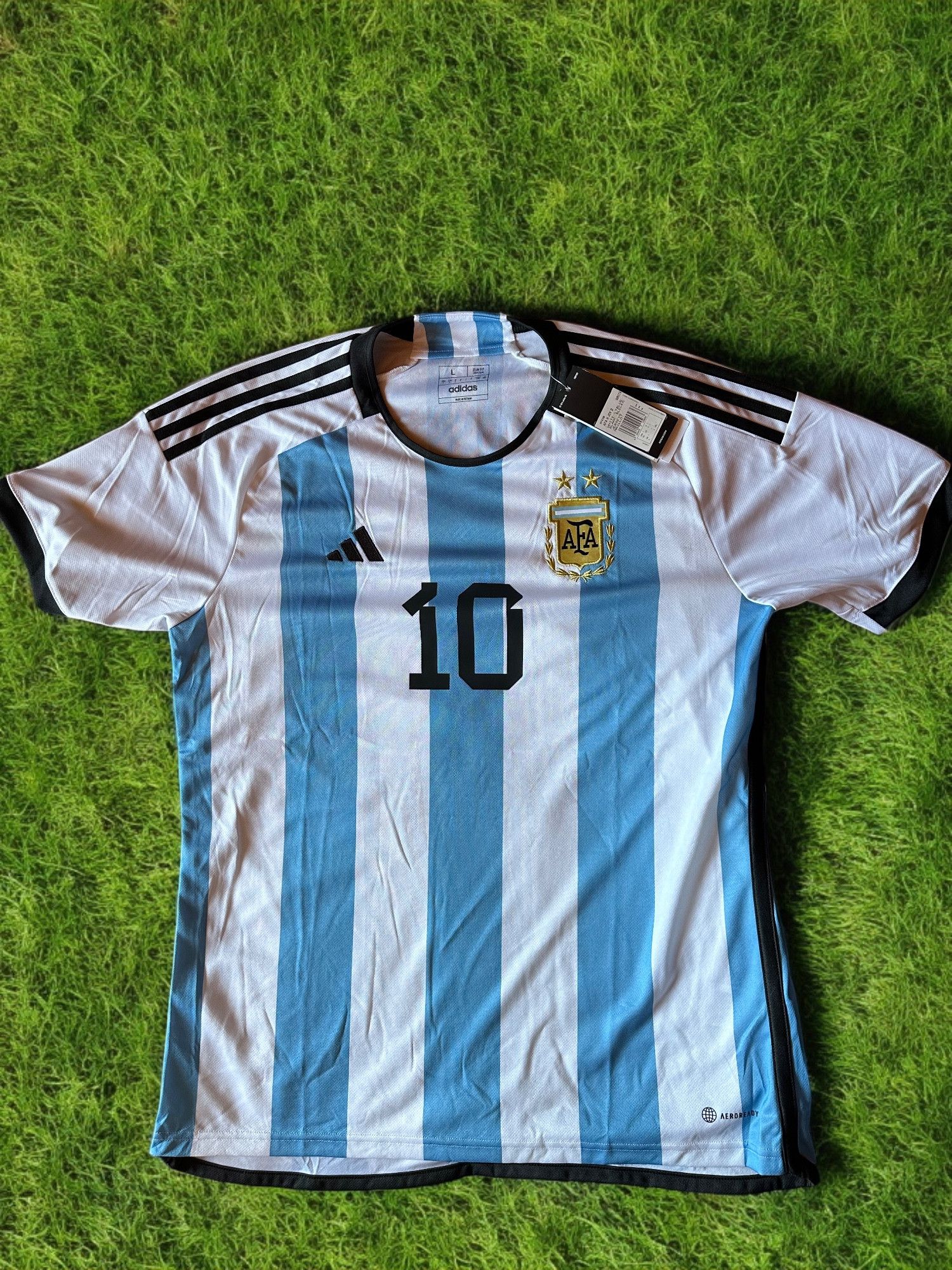 BNWT Argentina Messi 2022 Men's Jersey Medium 2024 - Adidas HF2158 Original