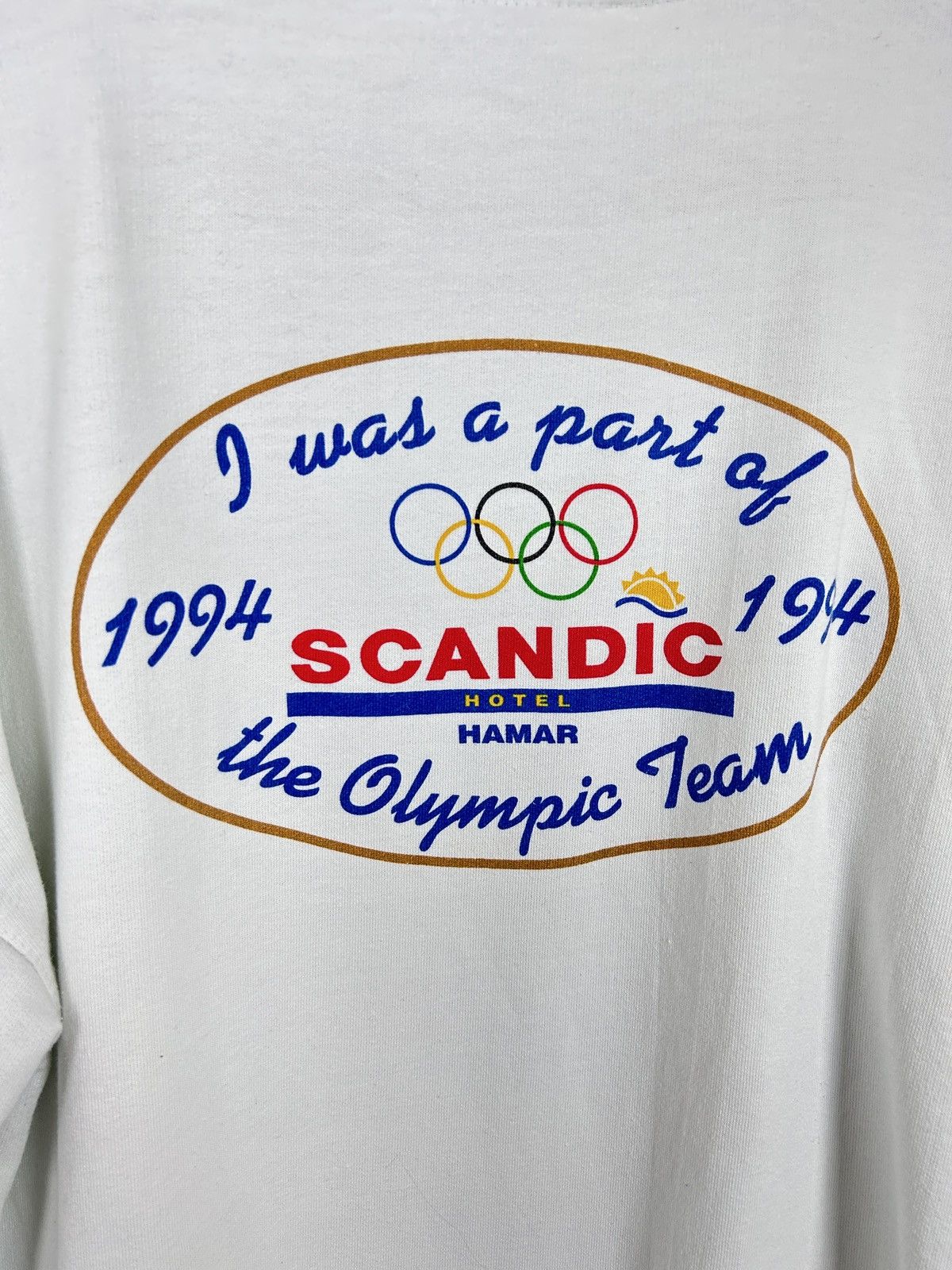 USA Olympics 90s I Was A Part Of Olympic Team 1994 Sweatshirt Crewneck Size US XL / EU 56 / 4 - 6 Thumbnail