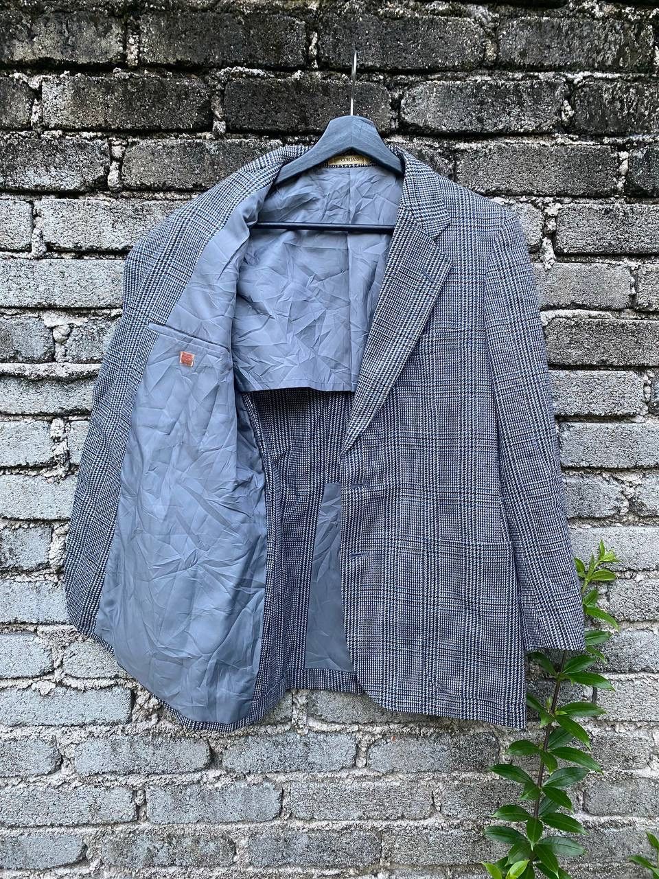 Aries × Vintage Vintage 80s Cortass By Aries Wool Plaid Coat Size 50S - 9 Thumbnail