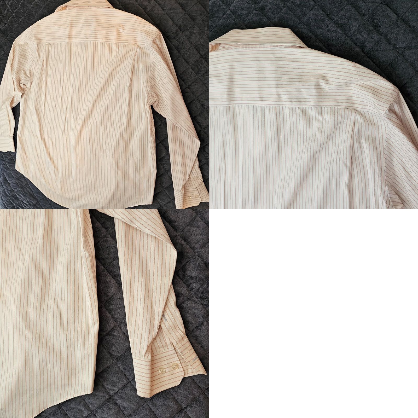 Johnston & Murphy Johnston & Murphy Shirt Men's White Pink Stripe Long Sleeve Button Up L Colorful Modern Button-Front Size US L / EU 52-54 / 3 - 8 Thumbnail