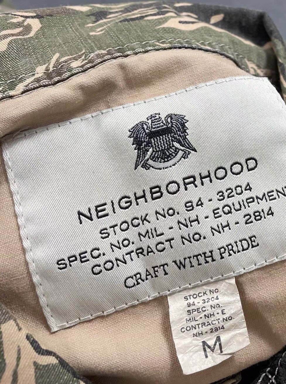 Neighborhood NEIGHBORHOOD NBHD BDU TIGER / C-SHIRT Tiger Camo Jacket J16 Size US M / EU 48-50 / 2 - 7 Thumbnail