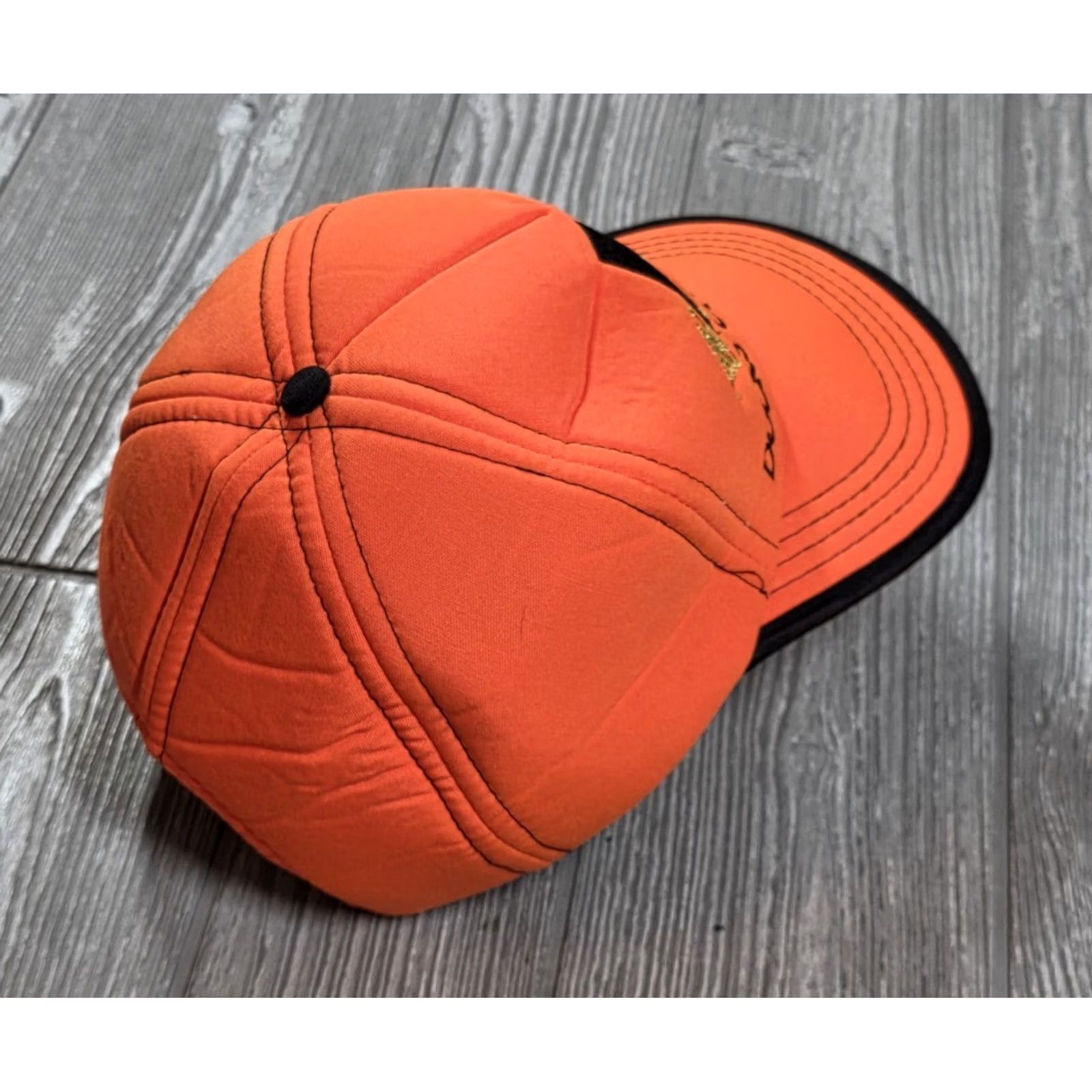 Vintage VINTAGE Ducks Unlimited Trucker Hat Embroidered Adjustable Blaze Orange Hunting SDM? Size 44L - 5 Thumbnail