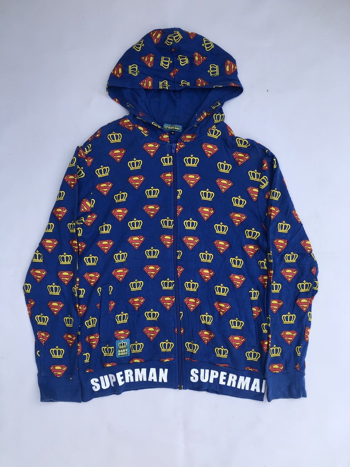 If Six Was Nine Japan Gothic Poem Baby Doll X Superman Zip Hodie Ifsix Style Size US M / EU 48-50 / 2 - 1 Thumbnail
