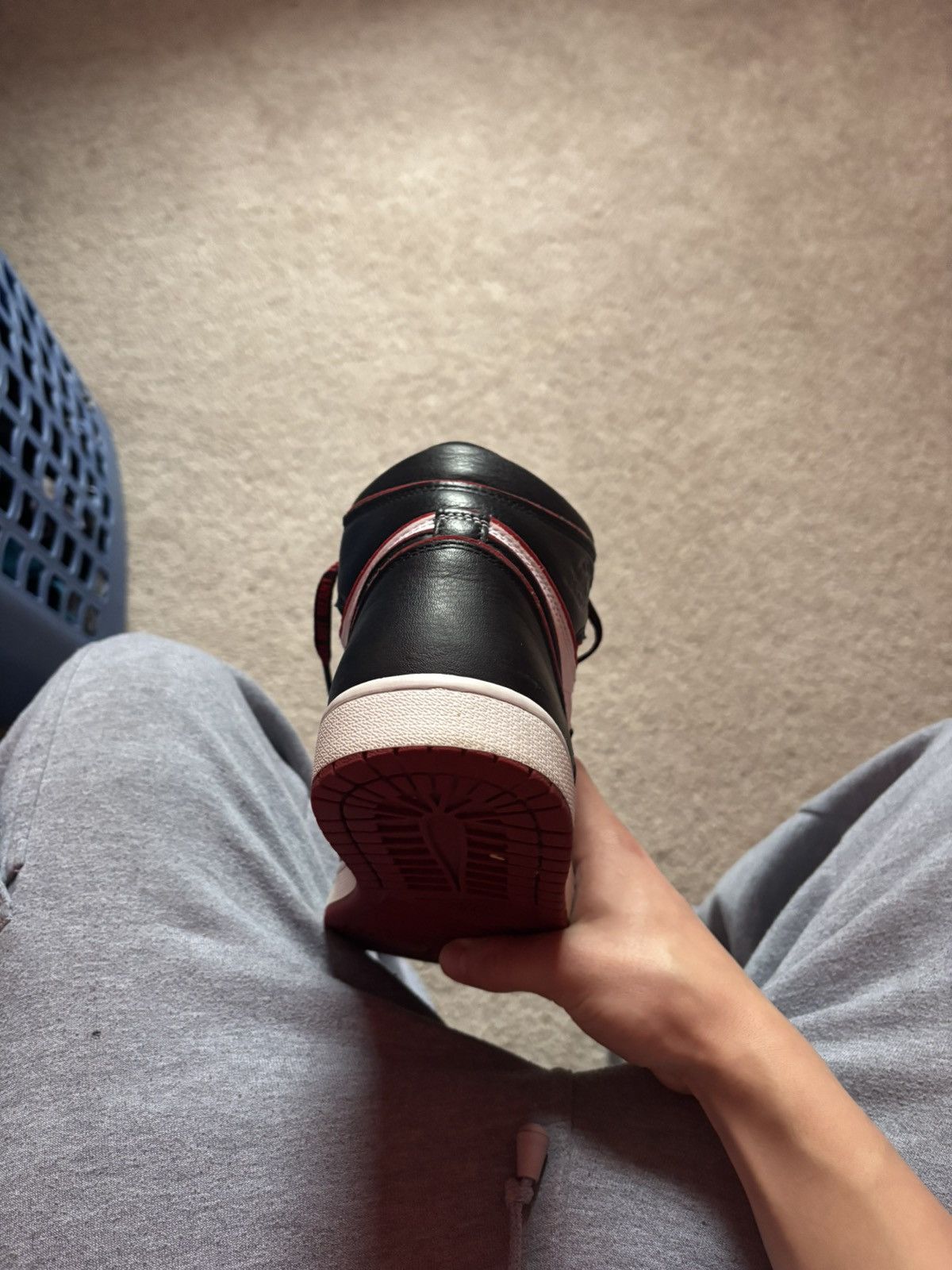 Jordan Brand Jordan 1 Bloodlines Size US 8.5 / EU 41-42 - 7 Thumbnail