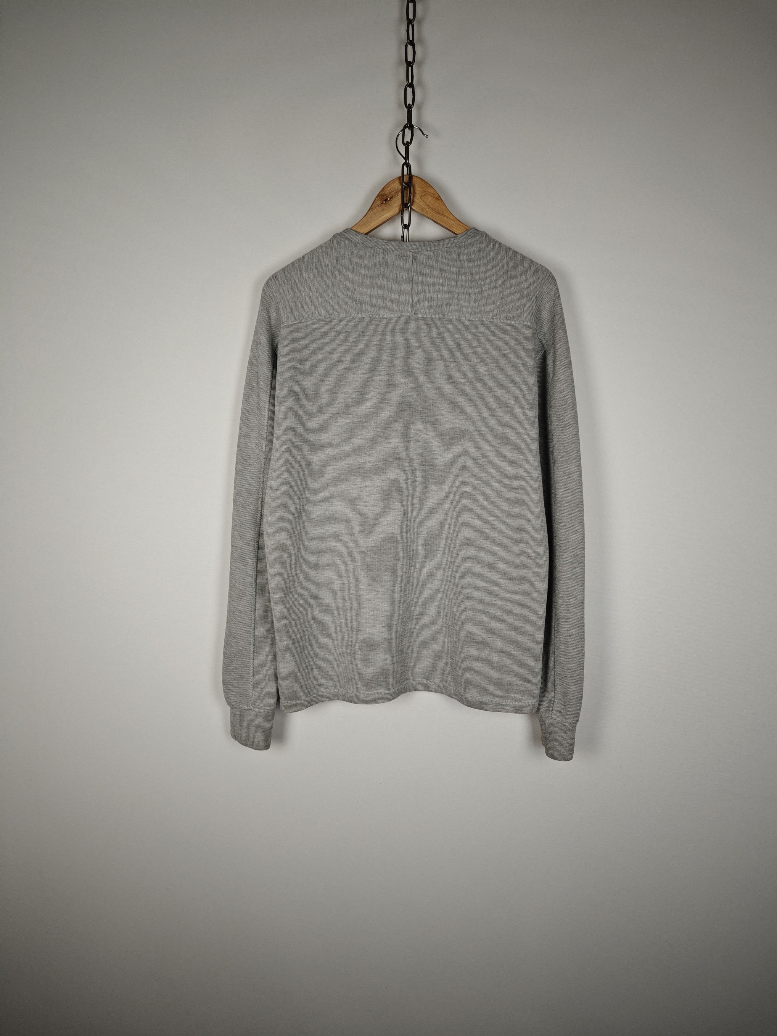 Allsaints Allsaints Sweatshirt Kruse LS Crew Pullover Gray size M Size US M / EU 48-50 / 2 - 8 Thumbnail