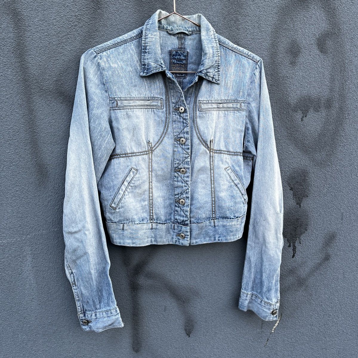 Marithe francois fashion girbaud denim jacket