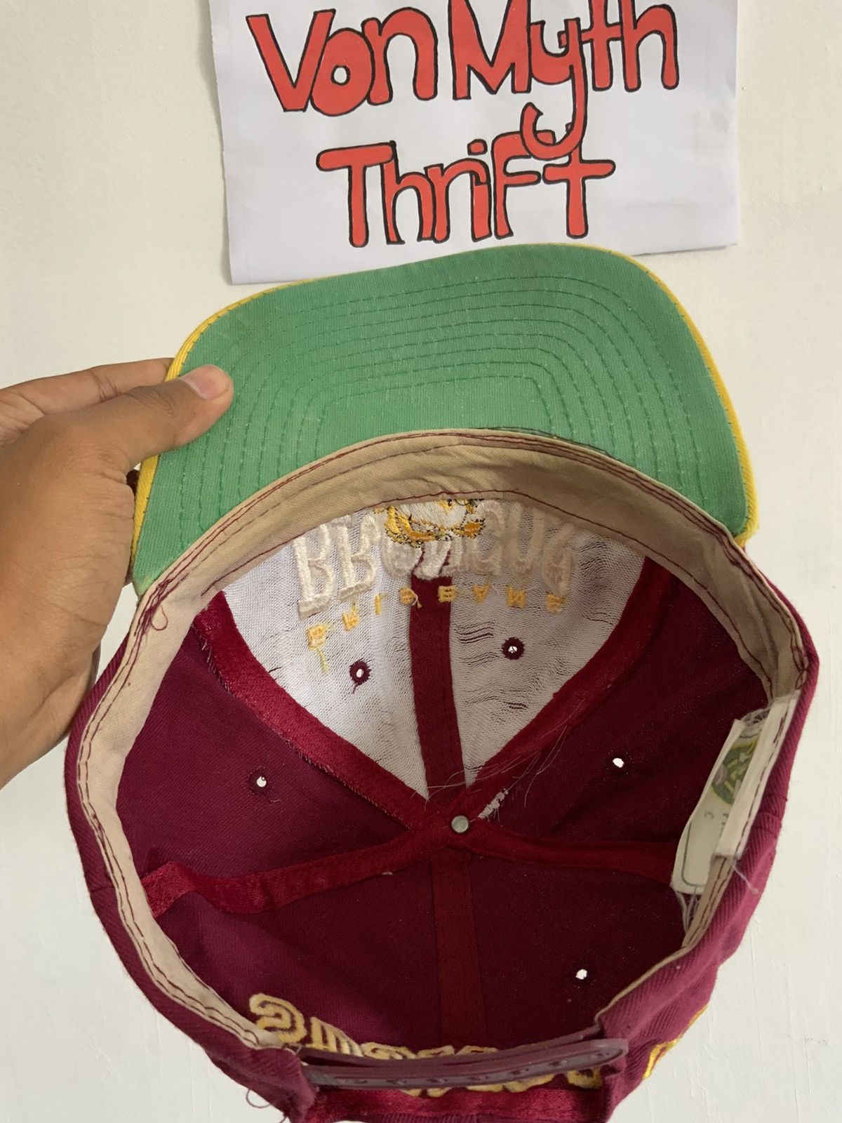 If Six Was Nine Brisban Broncos Australian RL Hat Size ONE SIZE - 8 Thumbnail