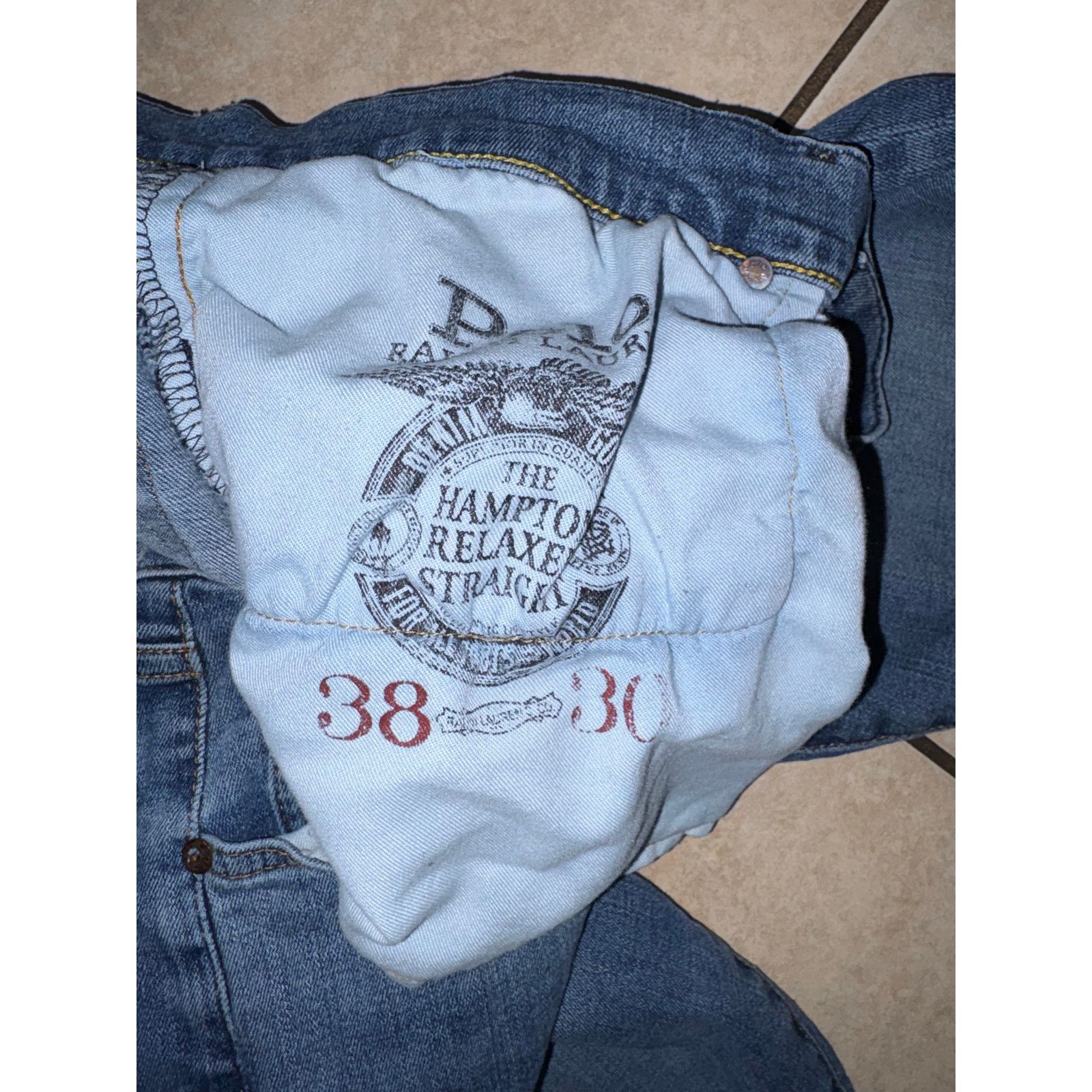 Polo Ralph Lauren Polo Ralph Lauren jeans Hampton relaxed straight men’s 38/30 Size US 38 / EU 54 - 4 Thumbnail
