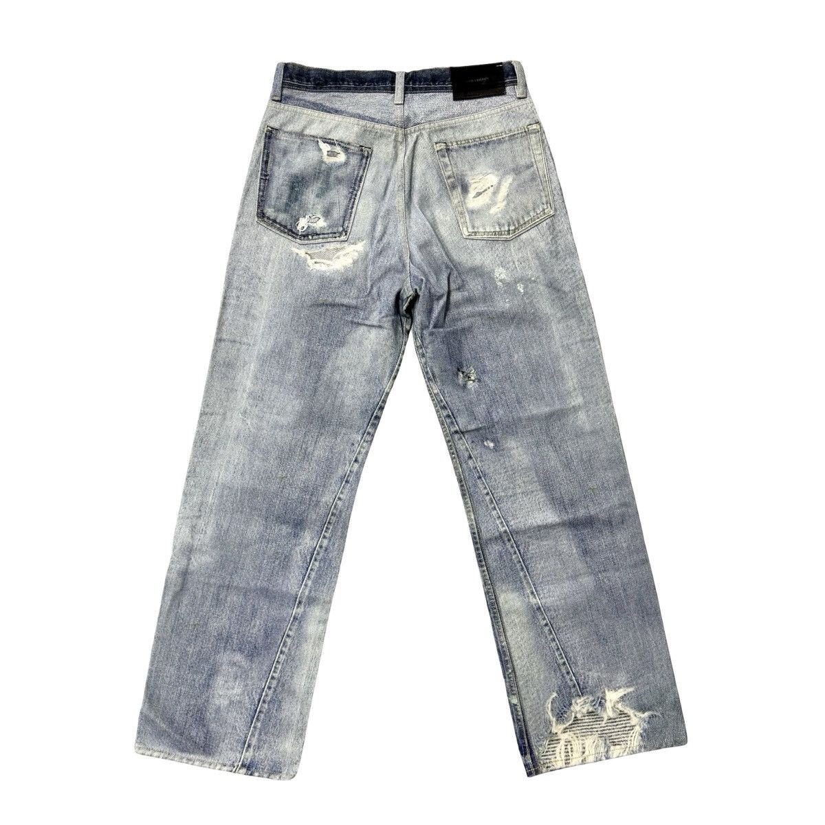 Our Legacy Our Legacy Digital Denim Print Third Cut Jeans Size US 30 / EU 46 - 2 Thumbnail