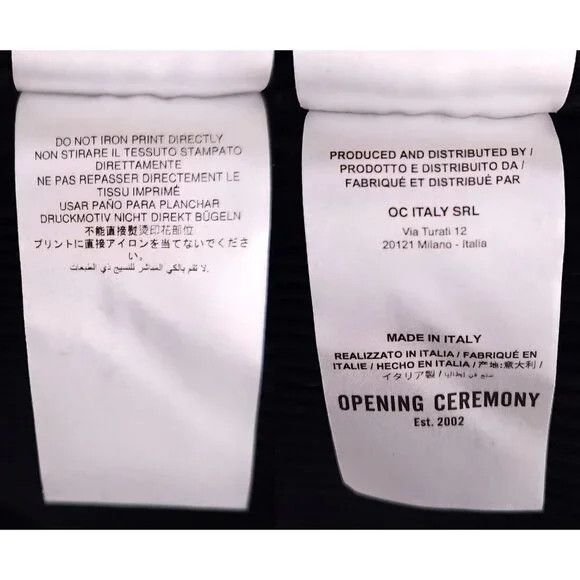 Opening Ceremony Opening Ceremony Box Logo-Print Rib T-Shirt Size XS Womens Size XS / US 0-2 / IT 36-38 - 11 Thumbnail