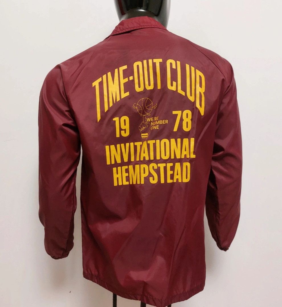 Champion Champion Coach Jacket 1978 Time-Out Club Hempstead NY Size US S / EU 44-46 / 1 - 1 Thumbnail