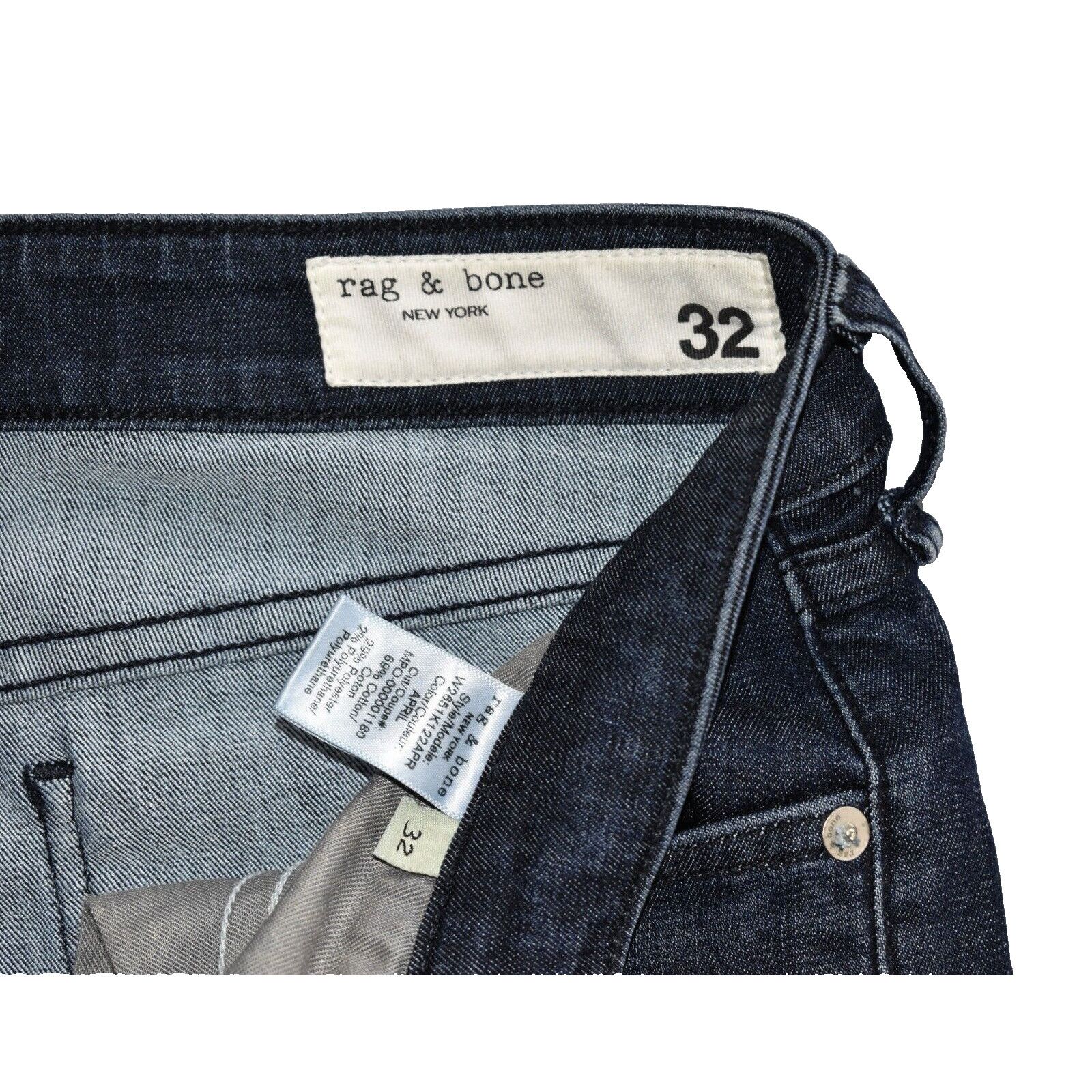 Rag & Bone RAG BONE Cate Mid Rise Ankle Skinny Jeans W2651K122APR Sz 32 Size 32" / US 10 / IT 46 - 5 Thumbnail