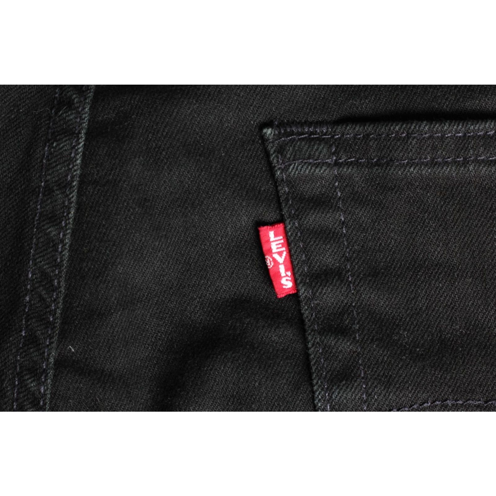 Levi's LEVI’S 502 PREMIUM Big E Tapered Jeans Men 32x28 Stretch Denim Black 5-Pocket Regular Rise Mid 10-12in W32 L28 Mens Jeans Size US 32 / EU 48 - 5 Thumbnail